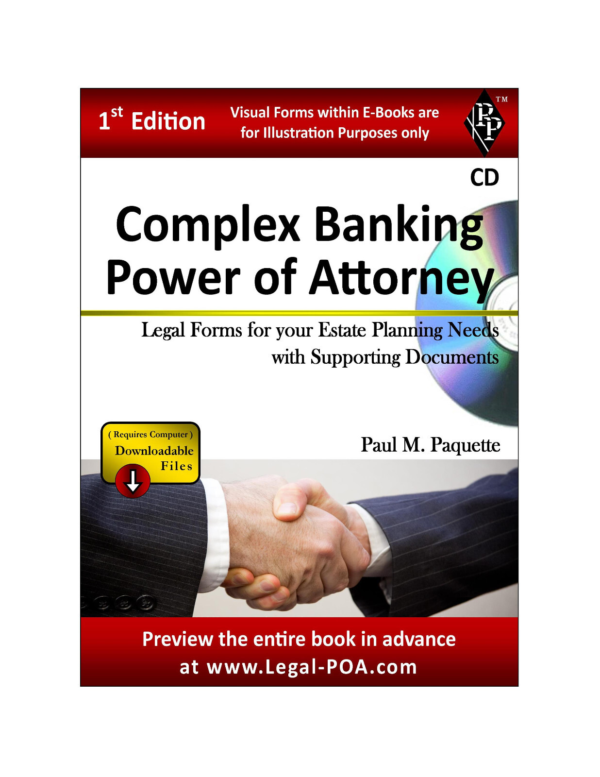 Complex Banking Power of Attorney – Full Version – CD-ROM Only