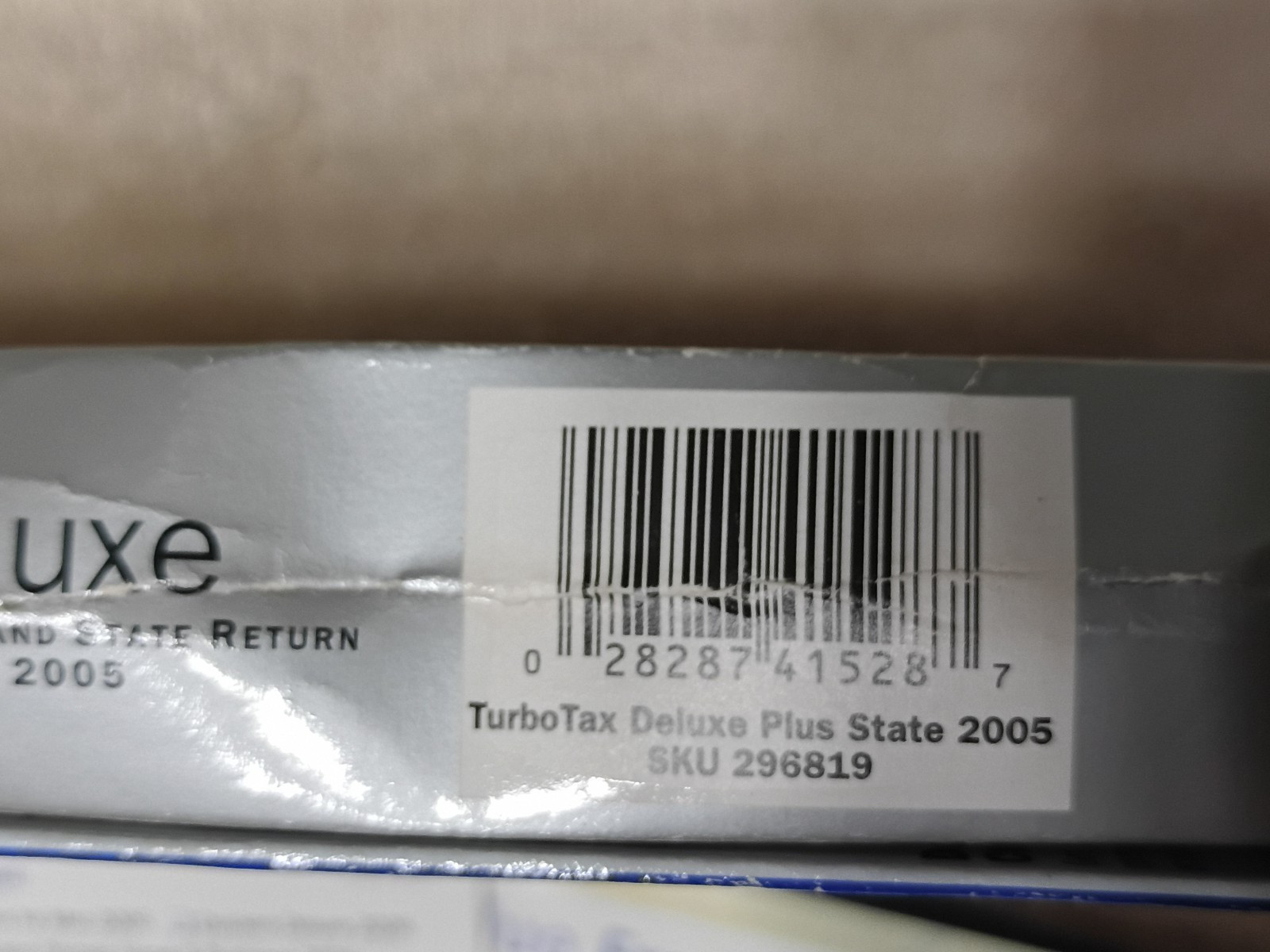 Intuit TurboTax Deluxe Federal and State – Tax Year 2005 – Fast Shipping