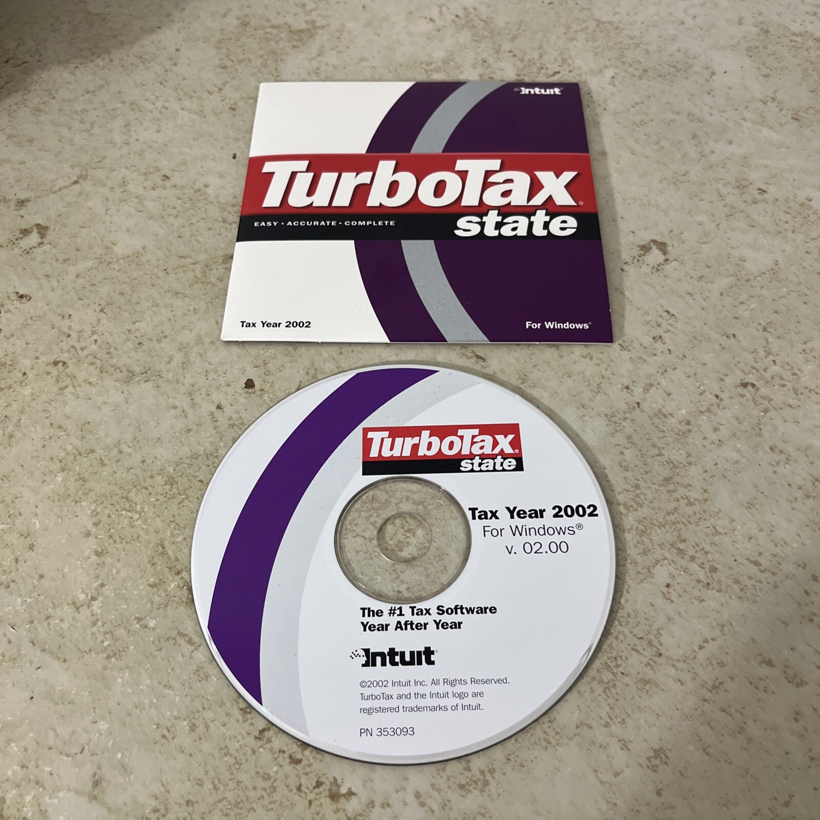 Turbo Tax State 2002 For Windows