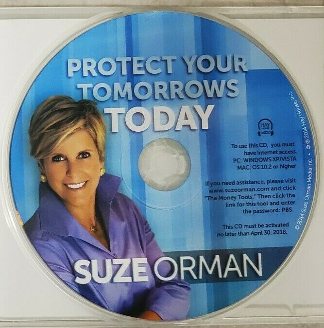 Protect Your Tomorrows Today Must Have Documents CD-ROM Suze Orman (2014)