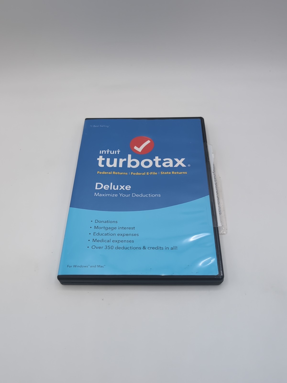 Turbotax 2016 Deluxe. Federal and State for prior year Windows and Mac