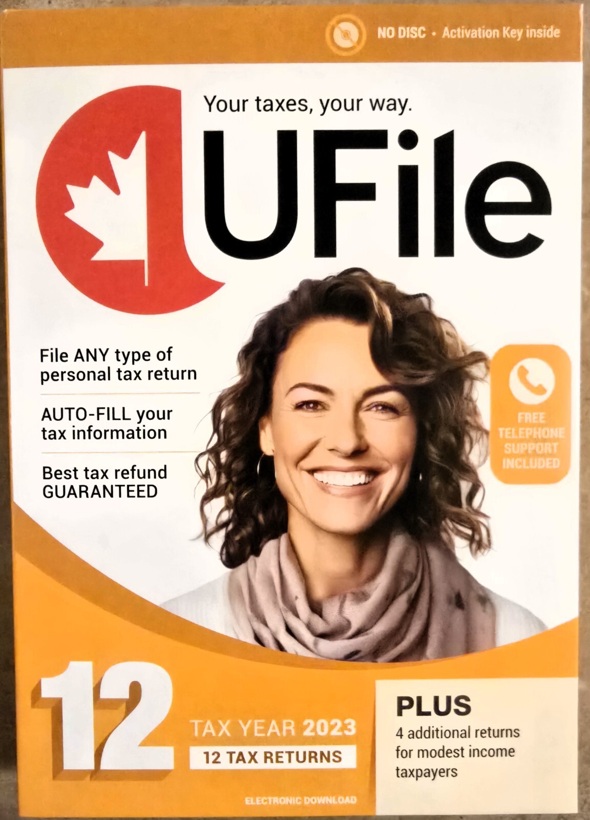 UFile 12 for Windows 2023 TY23 12 Returns Personal Tax Preparation Canadian