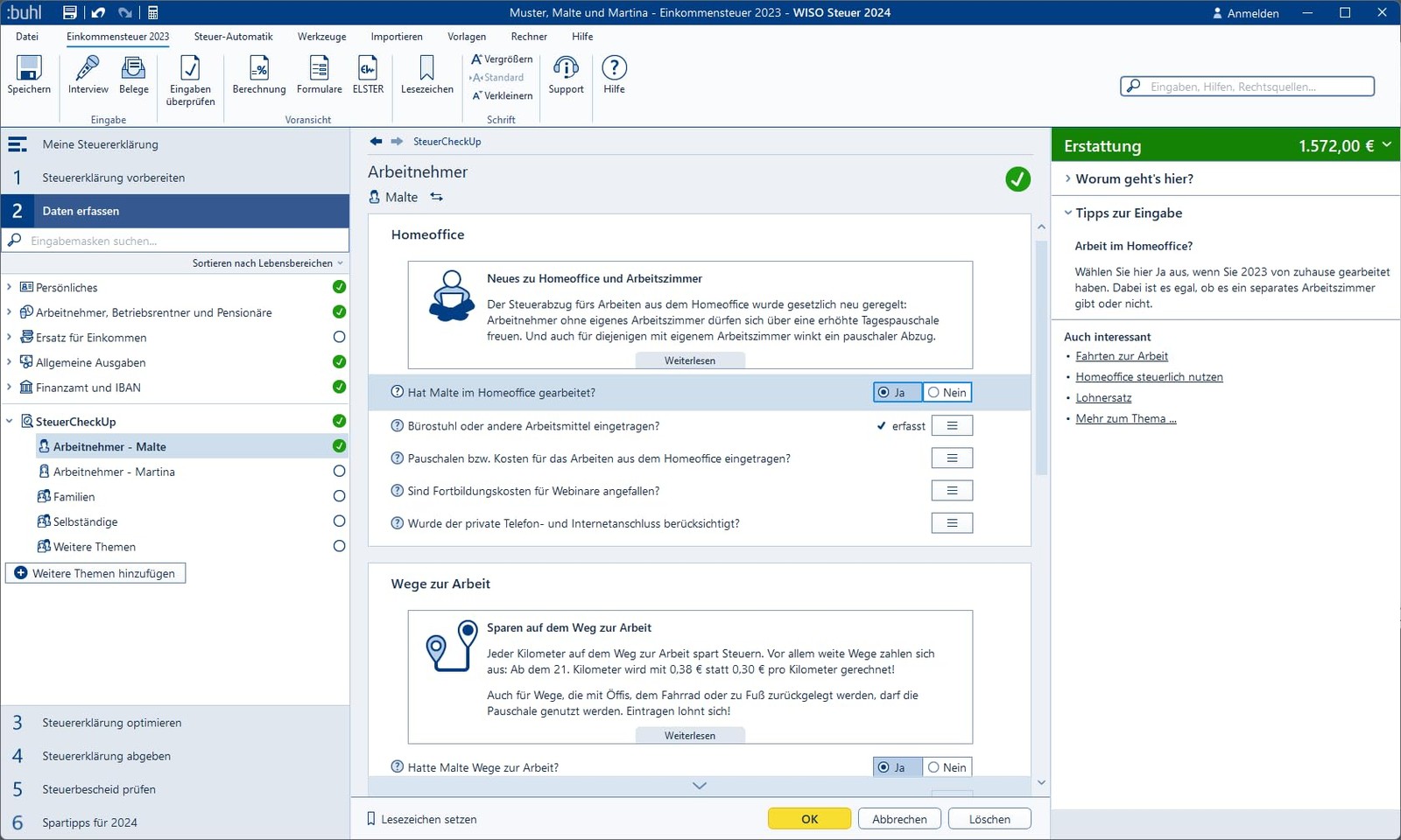 WISO Tax 2024 for Tax Year 2023, For Windows, Mac, Smartphones and Table…