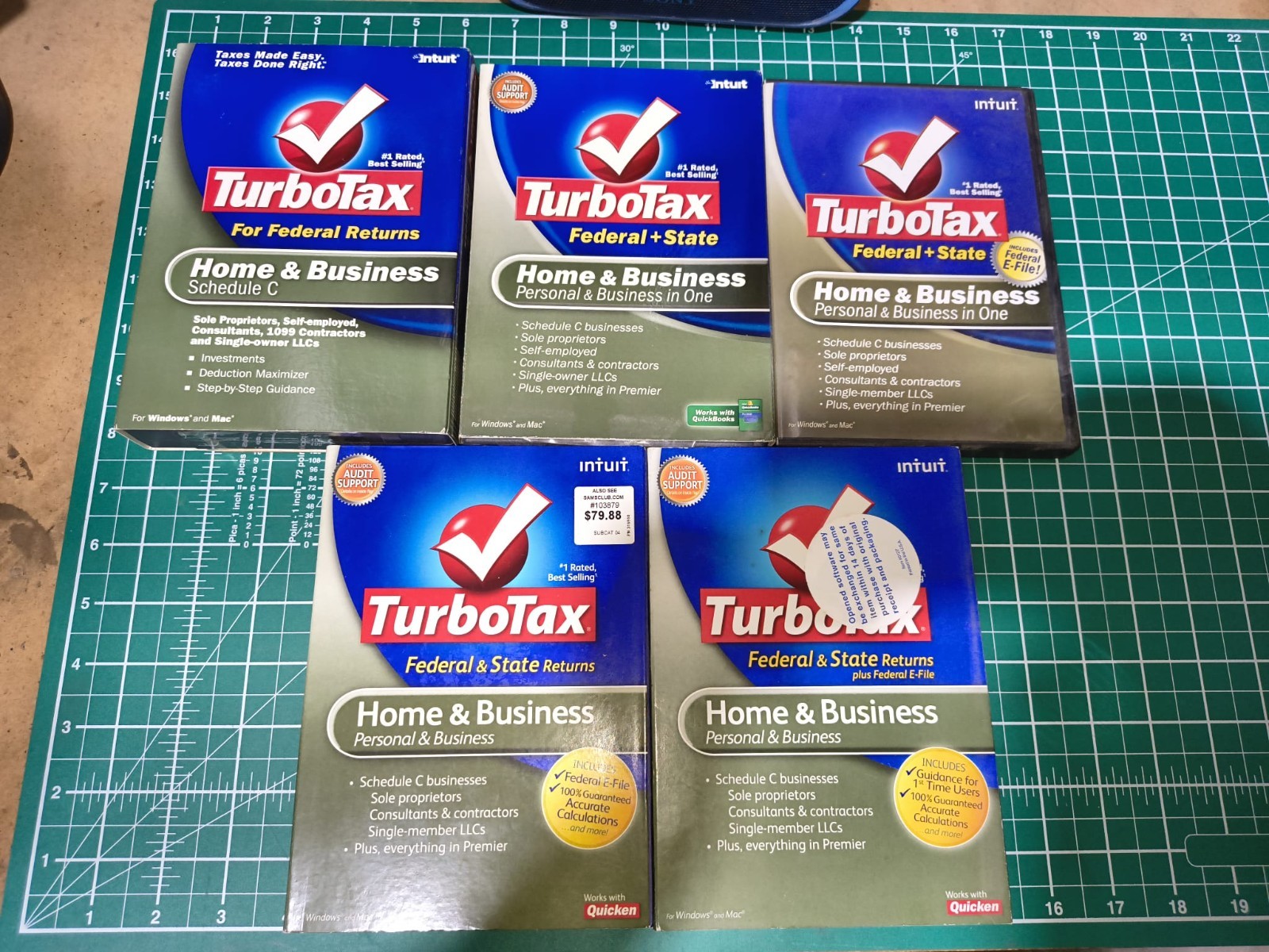 2006 to 2010 TurboTax Home & Business Federal