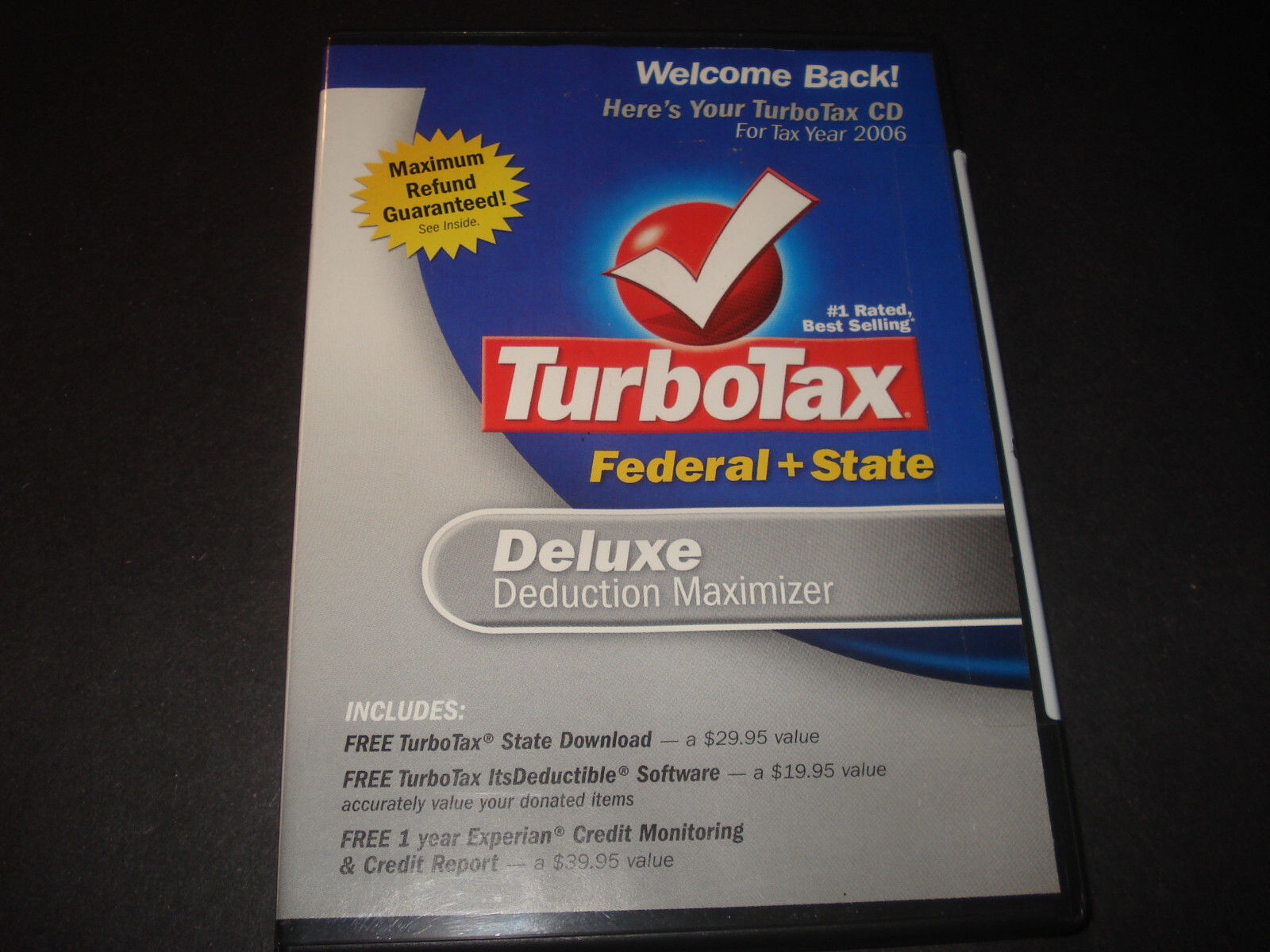 Turbotax Deluxe 2006 NEW UNOPENED