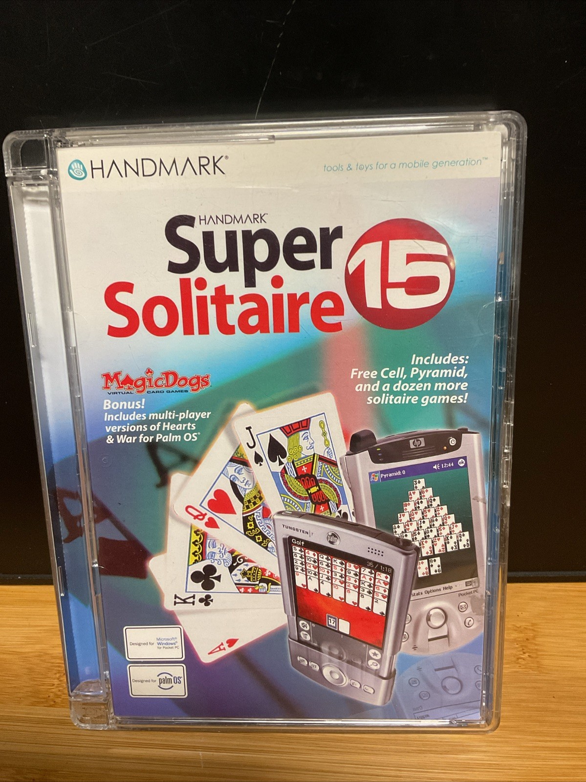 SUPER SOLITAIRE 15 GAMES FOR PALM OS OR POCKET PC BY HANDMARK 💥