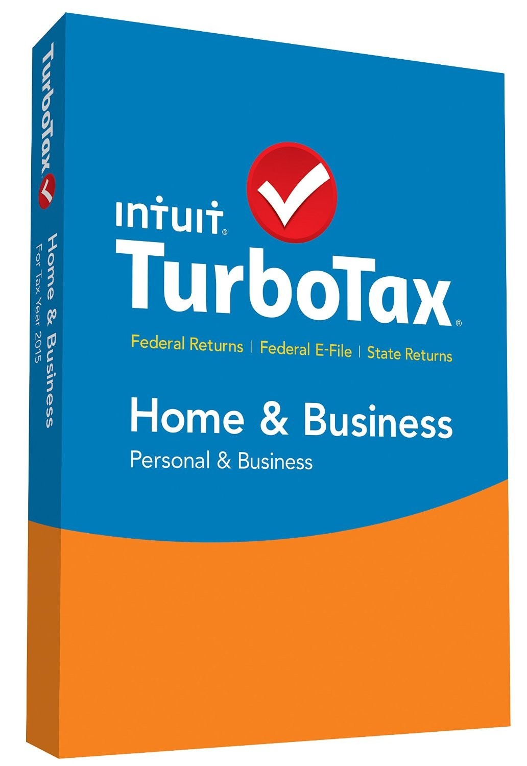 TurboTax Home & Business 2015 Win/Mac CD | Schedule C | Full Updates | #1 Expert