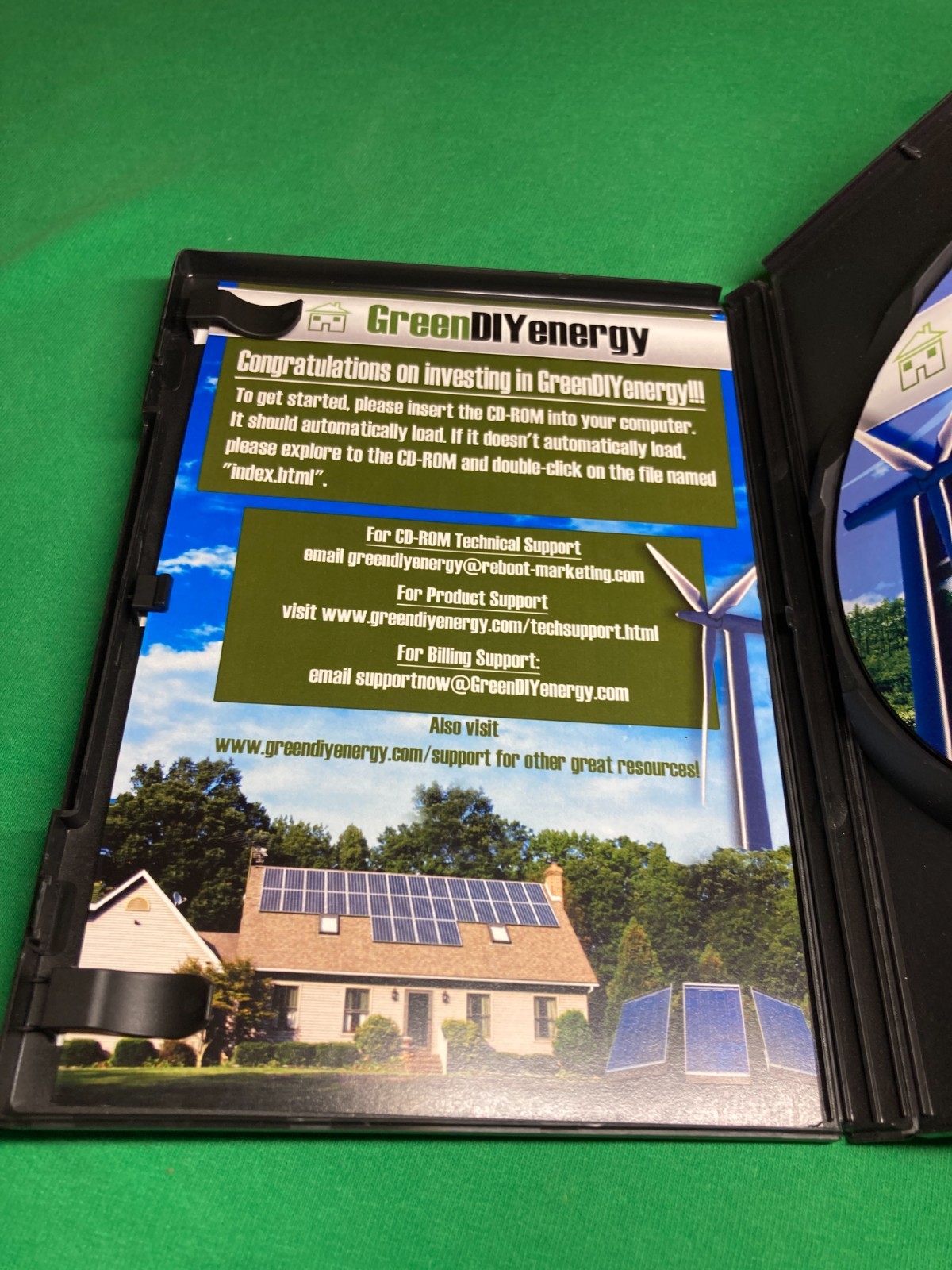 Green DIY Energy: Save Money, Save the Environment (CDROM, 2009)