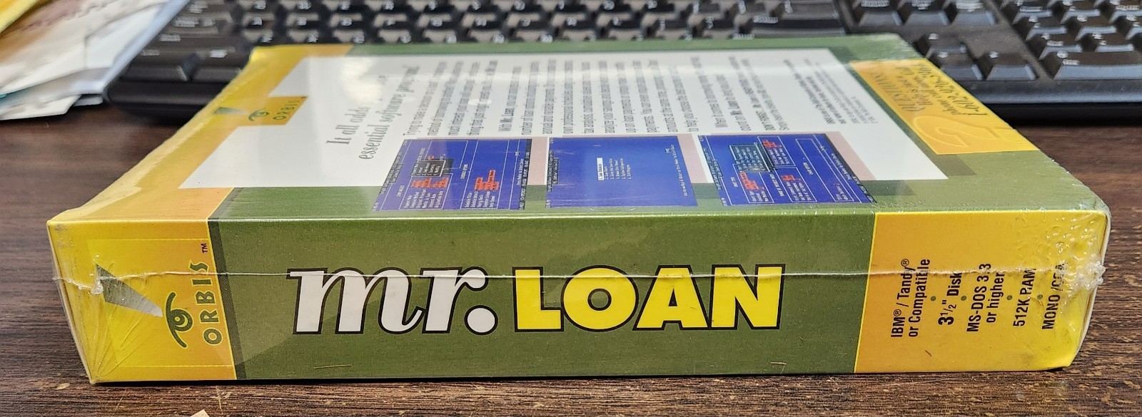 Mr. Loan by Orbis (1994, MS-DOS, 3-1/2″ Floppy Disk) BRAND NEW FACTORY SEALED