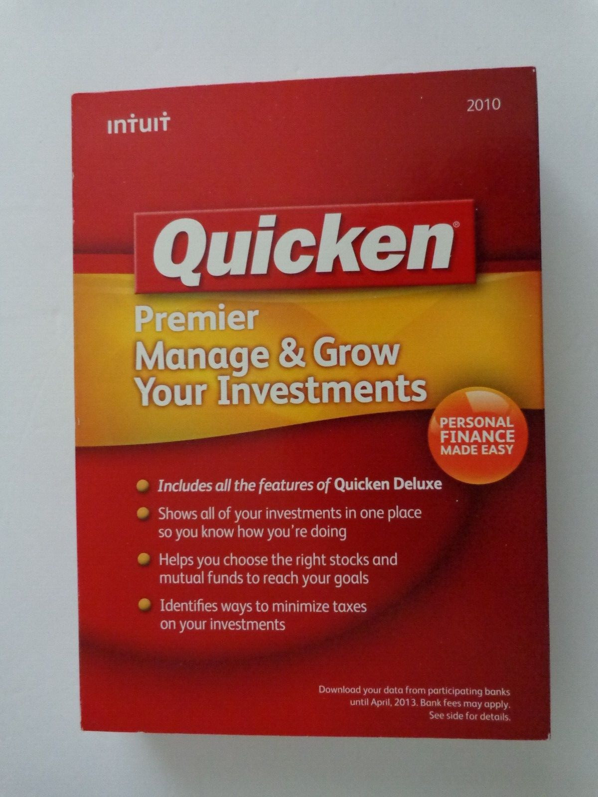 Quicken Premier 2010 For Windows