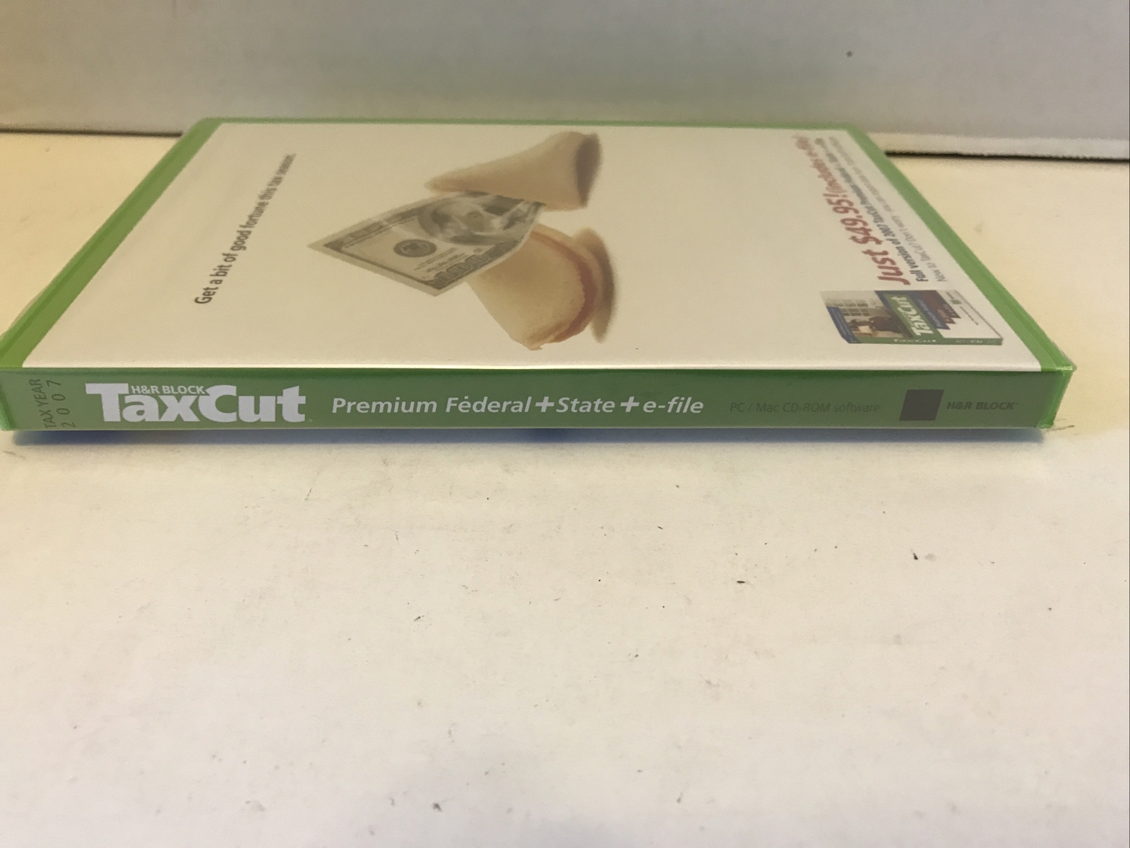 2007 Full Version TaxCut Premium Federal State + E-file CD ROM H & R Block