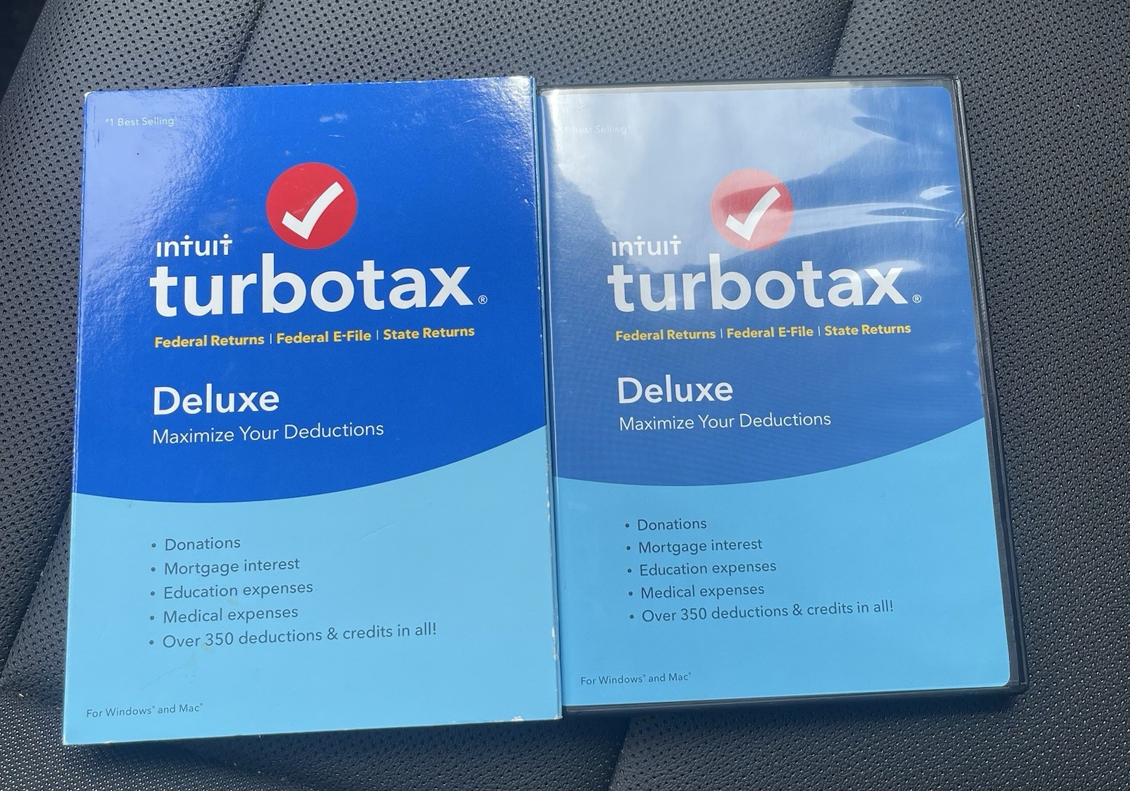 2017 TURBOTAX DELUXE No STATE CD 5 Federal Downloads CD USA 2017