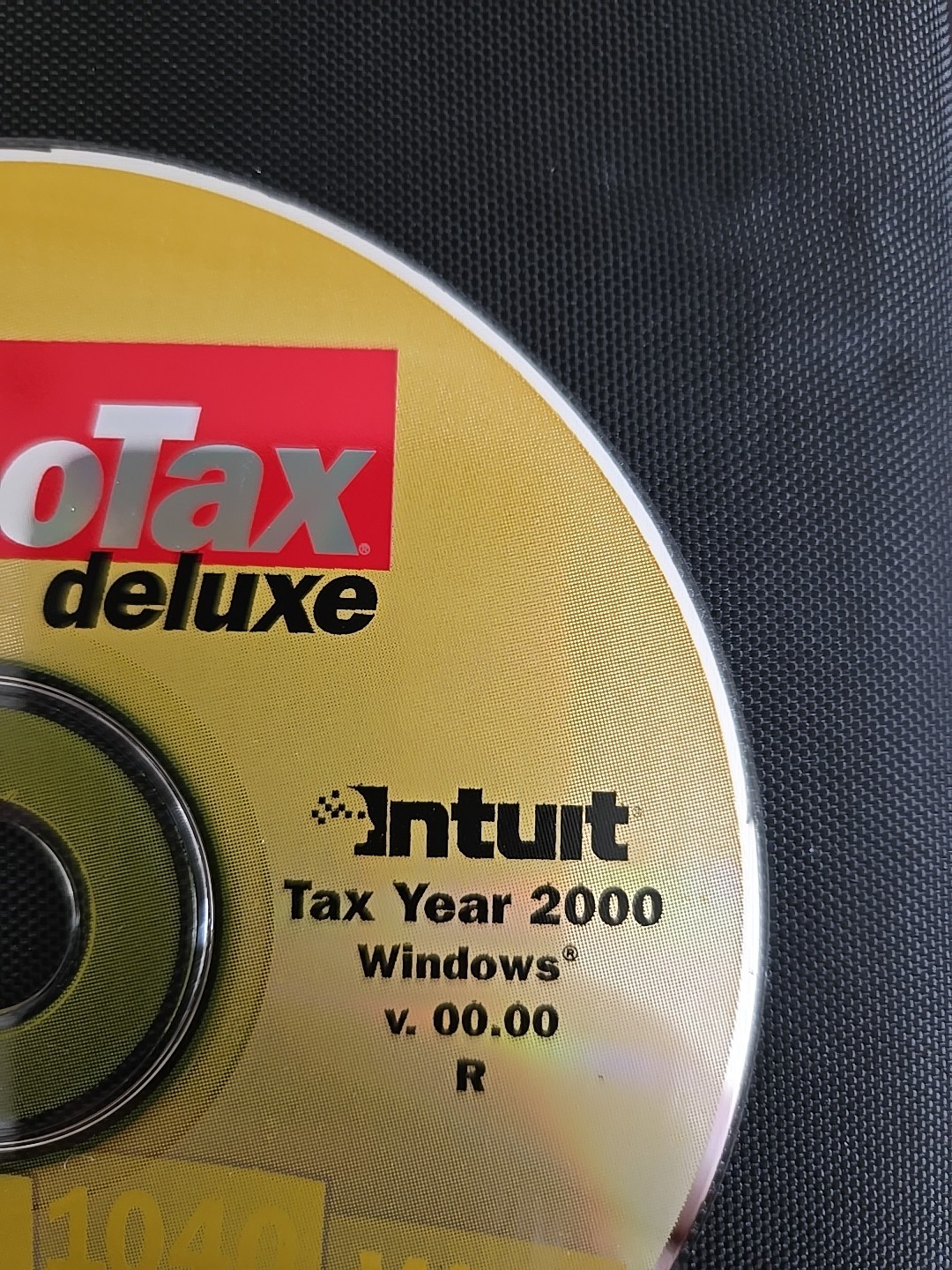 Quicken TurboTax Deluxe Tax Year 2000 for Windows Refund 1040 W-2