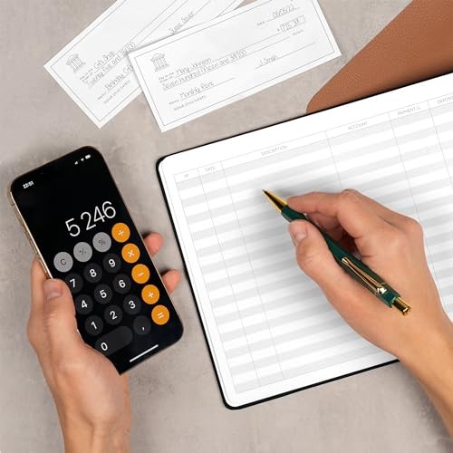 Accounting Ledger Book – Columnar Log Journal for Personal & Small Business