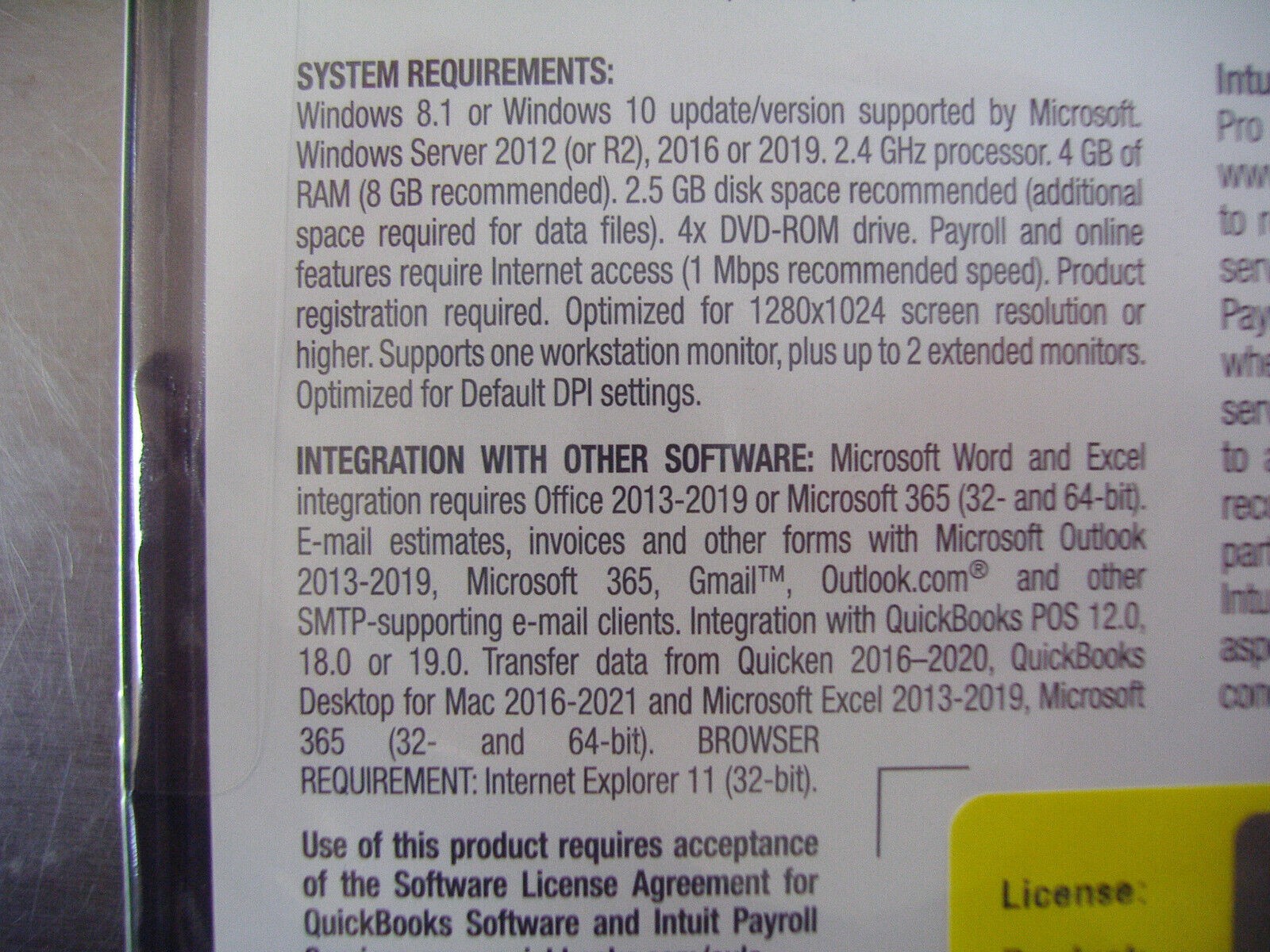 INTUIT QUICKBOOKS PRO 2021 FOR WINDOWS 8, 10 & 11 PC PERMANENT VERSION =SEALED=