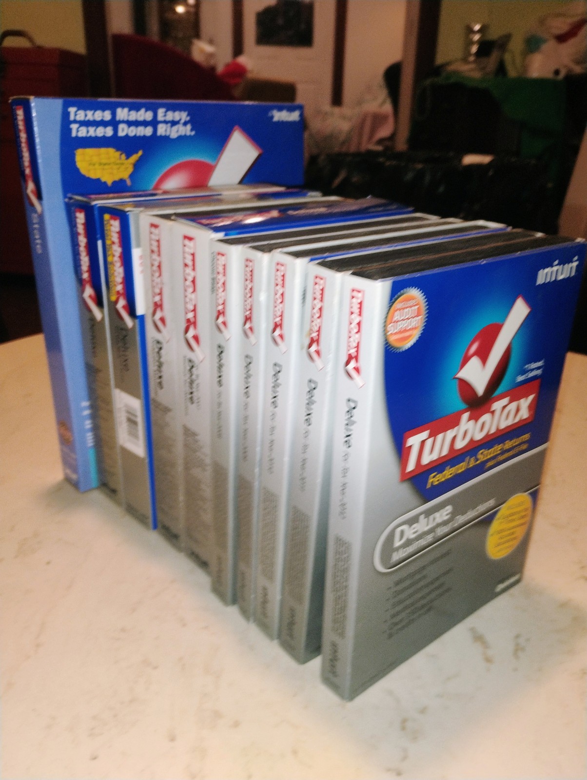 Vintage Turbo Tax (2004-2012) State and Federal CD w Box Any One Year $15 Each