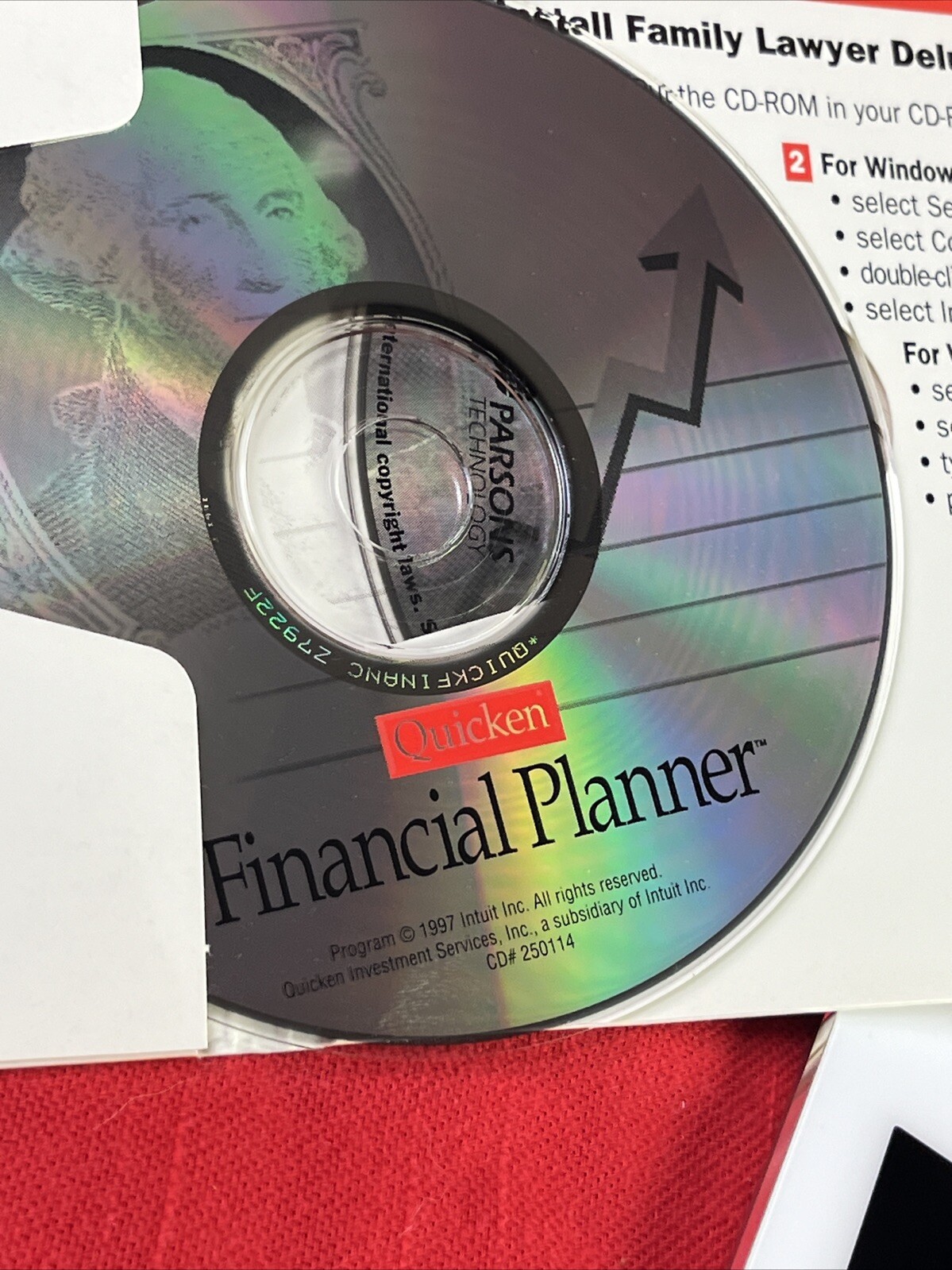 Quicken financial planner Suite 98, Family, Lawyer, Deluxe Windows Software