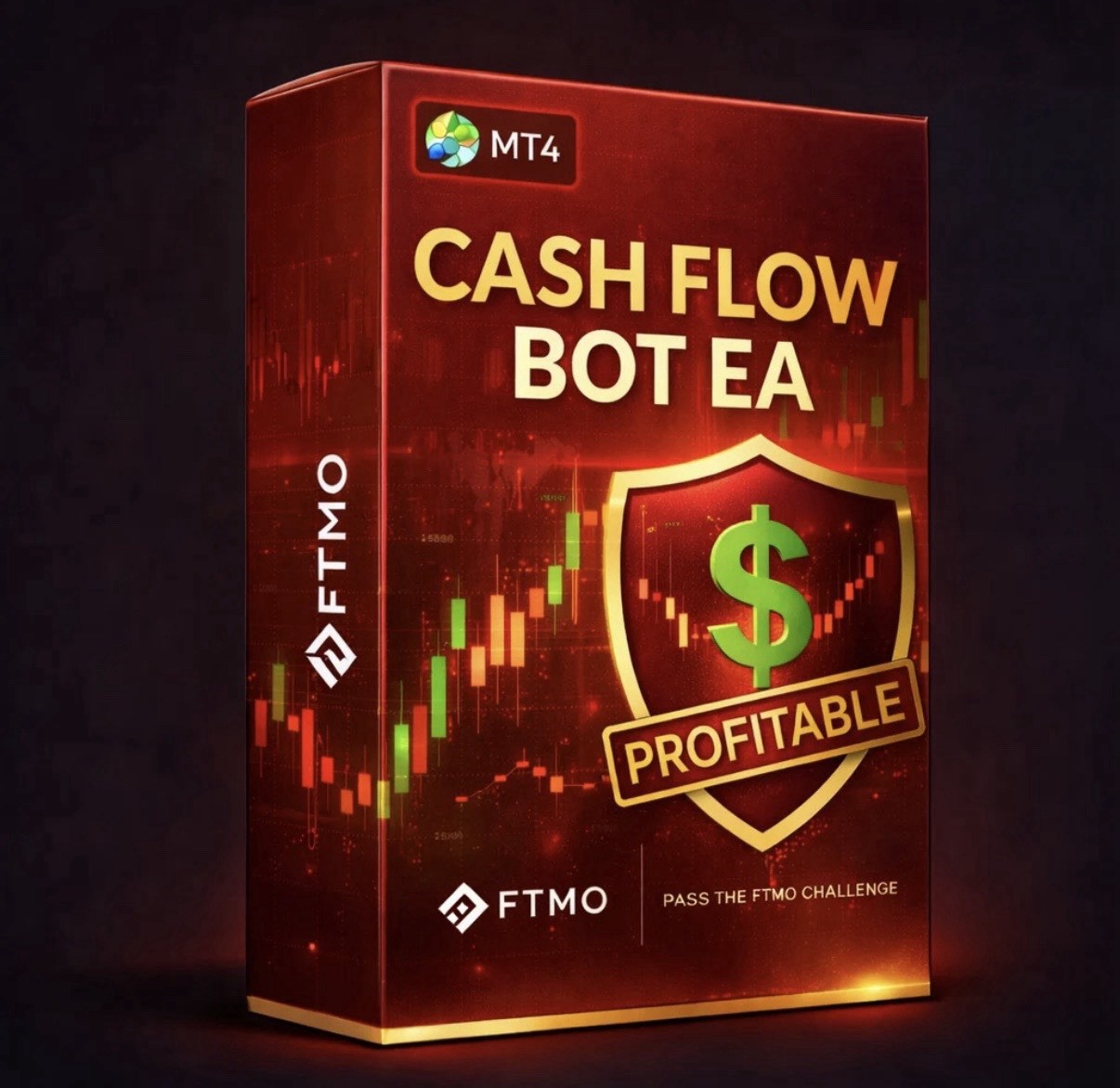 FTMO Cash Flow Bot EA MT4 Automated Trading Bot | Small Account EA