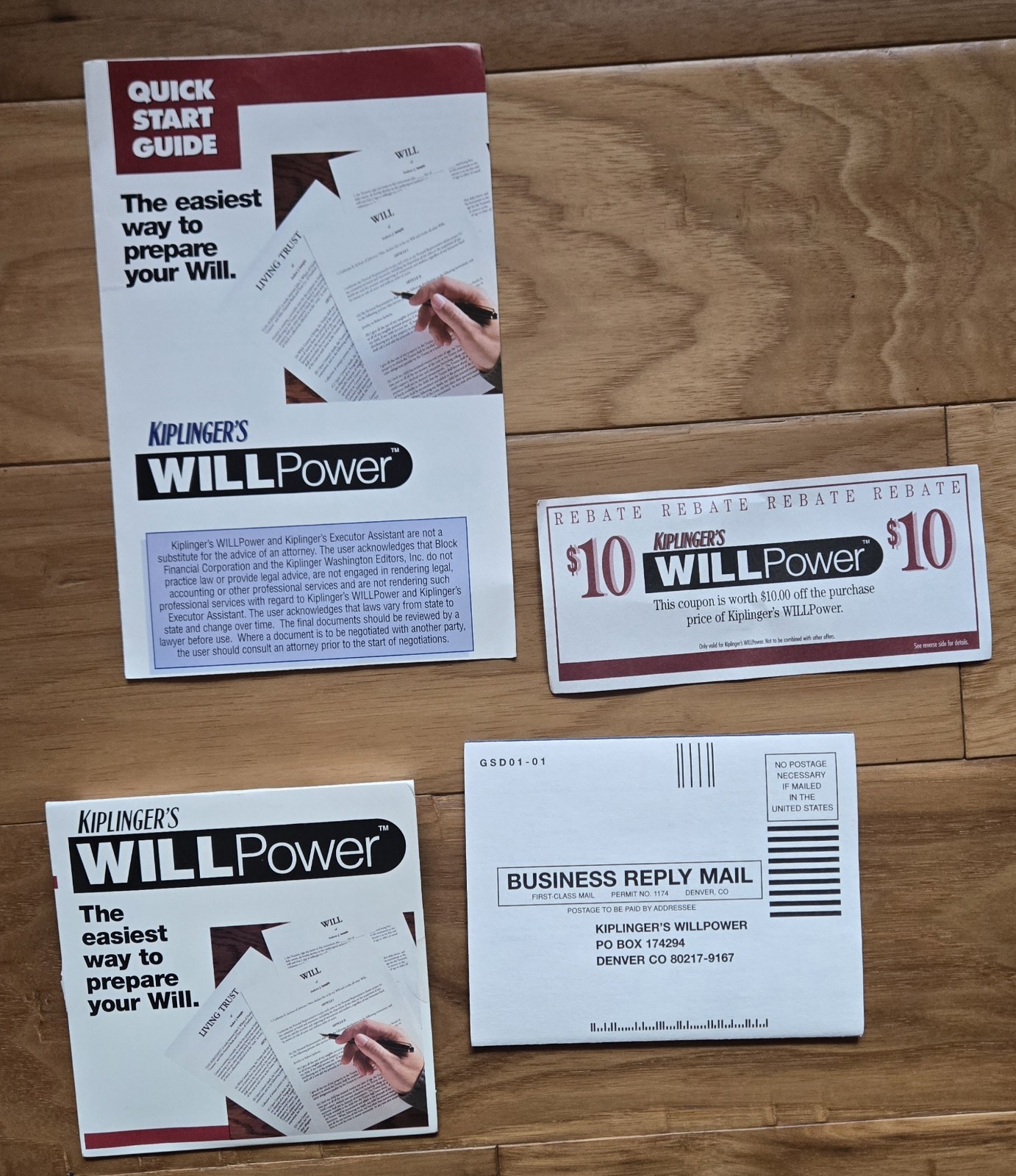 KIPLINGER’S WILLPower – Windows 95/98 & Mac