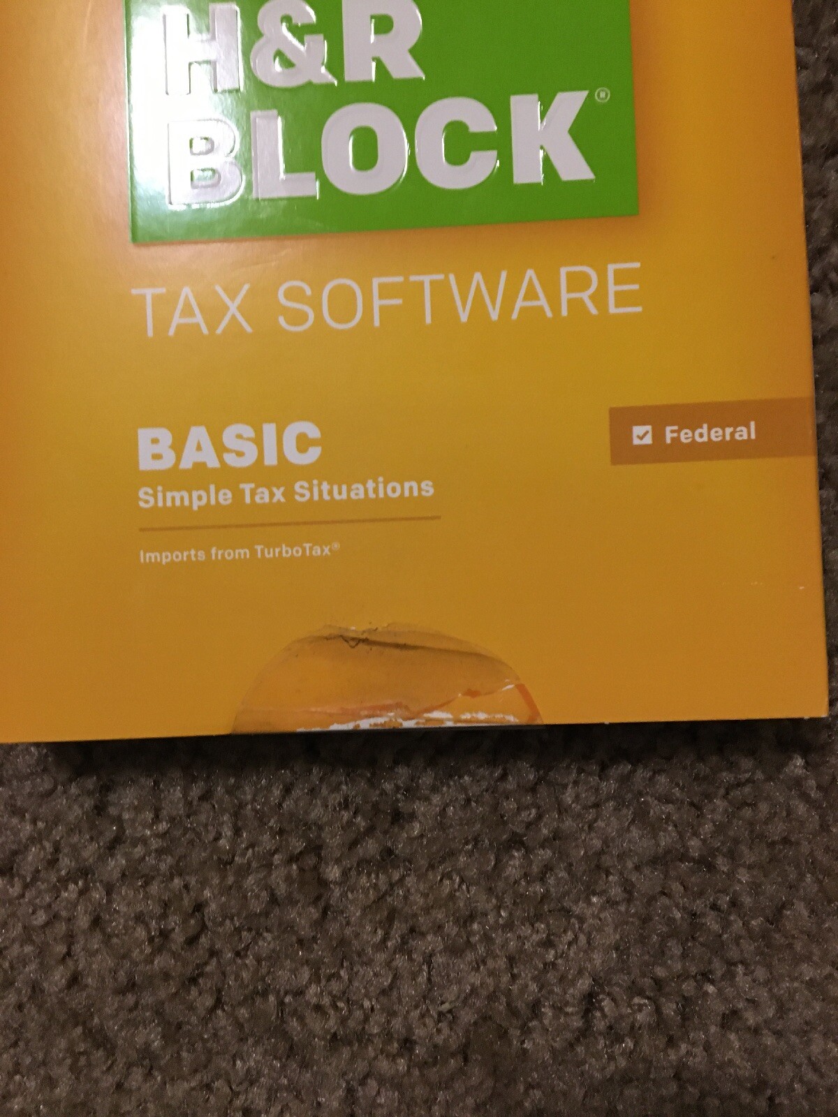 H&R Block Tax Software Basic 2015—361