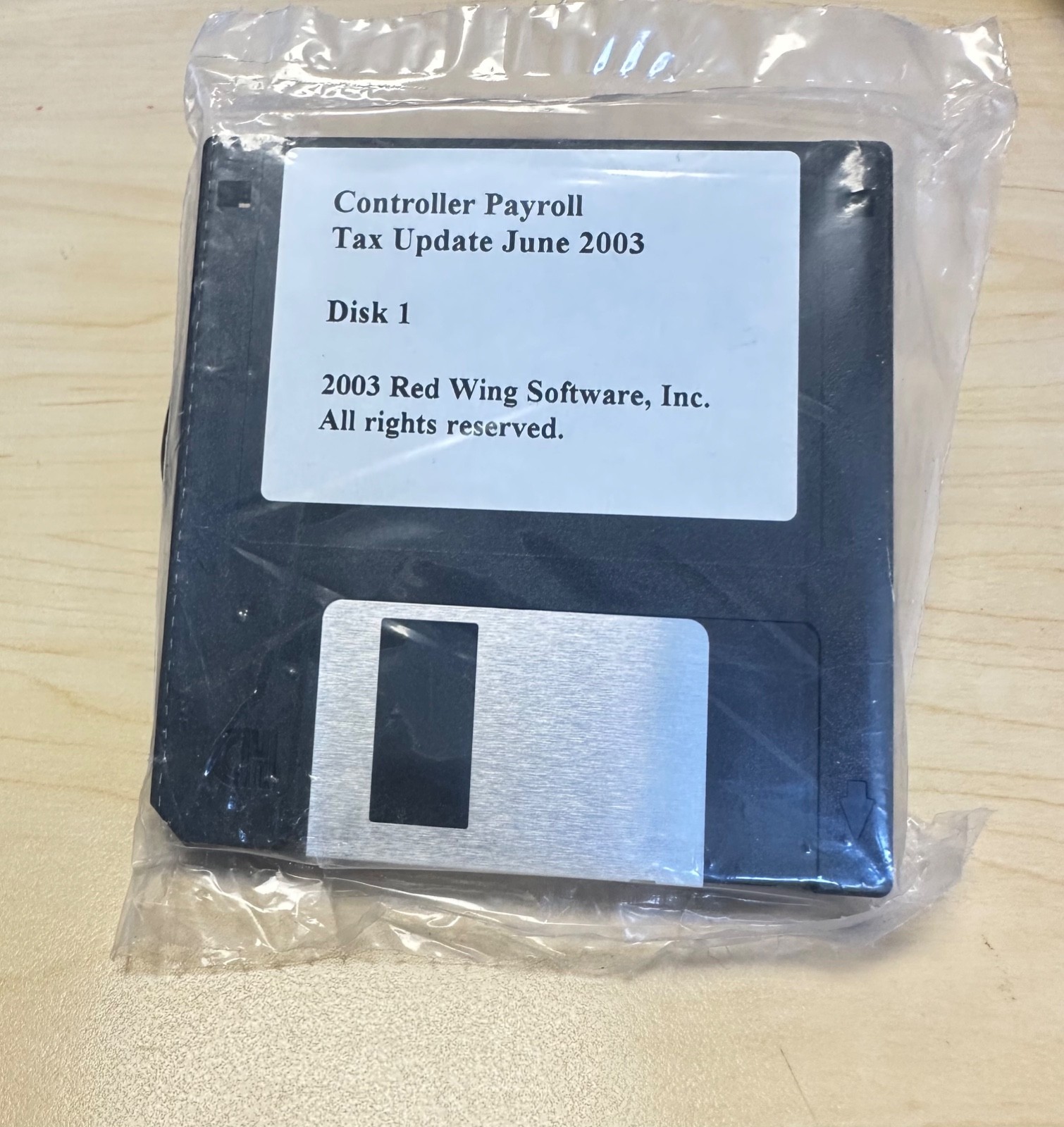 Controller Payroll Tax Update for June 2003 on 3.5 inch discs