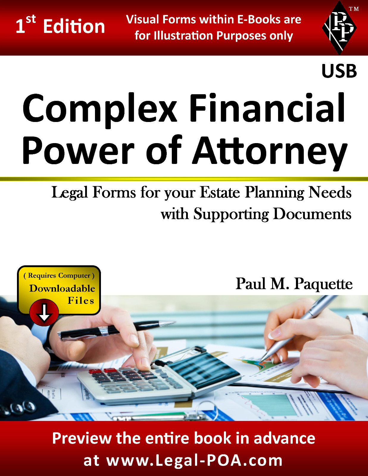 Complex Financial Power of Attorney – Full Version – USB Flash Drive Only