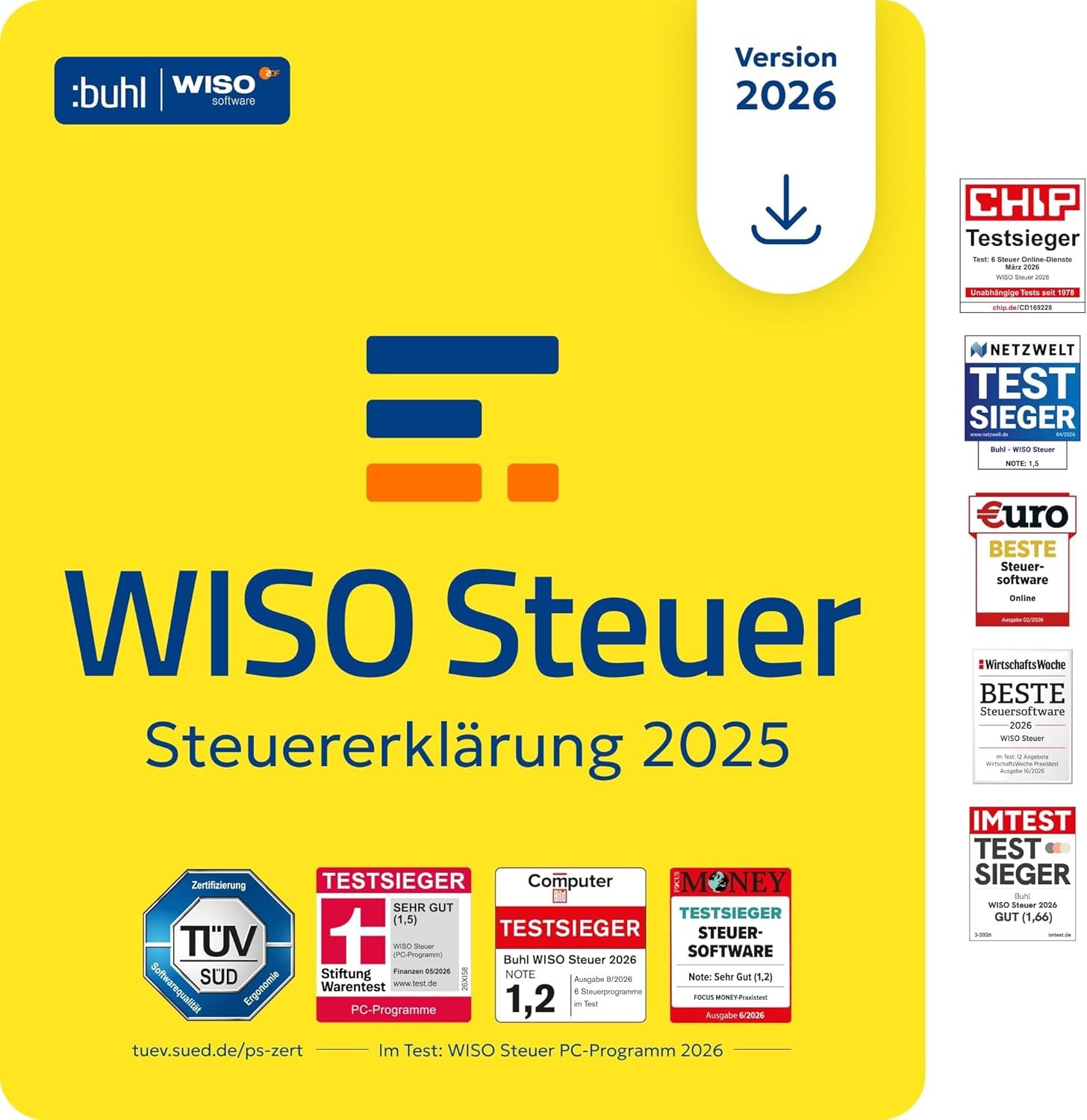 ESD version WISO Steuer 2026 for tax return 2025 – via eBay message