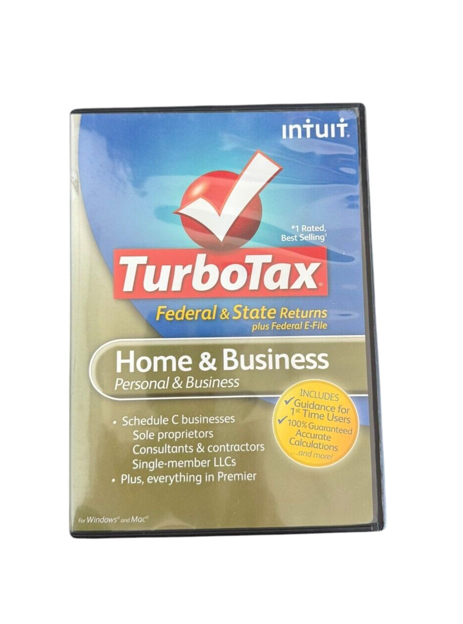 TurboTax Home & Business 2011 Federal+State+Federal E-File for Windows & Mac