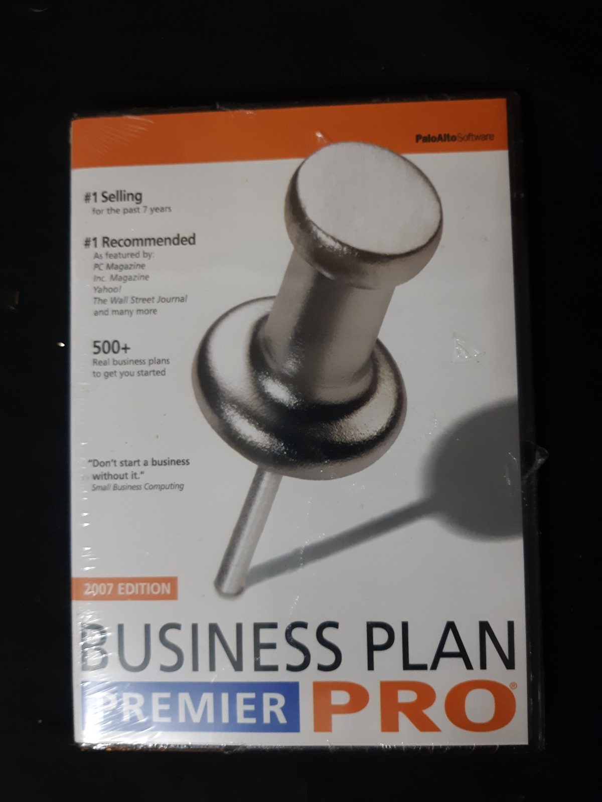 Palo Alto Business Plan Premier Pro 2007 Sealed