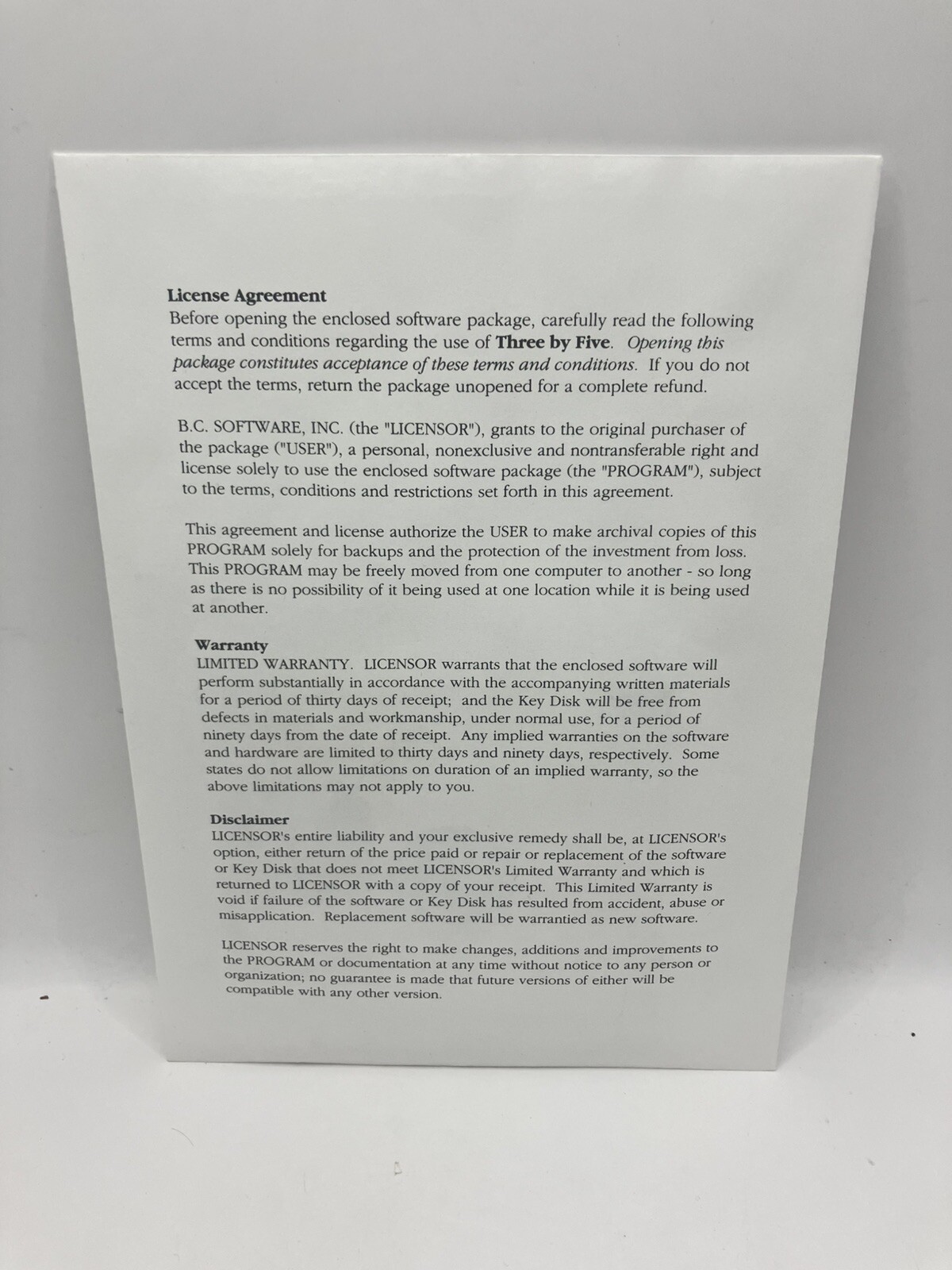 Three by Five The All Purpose Index Card System for Mac OS