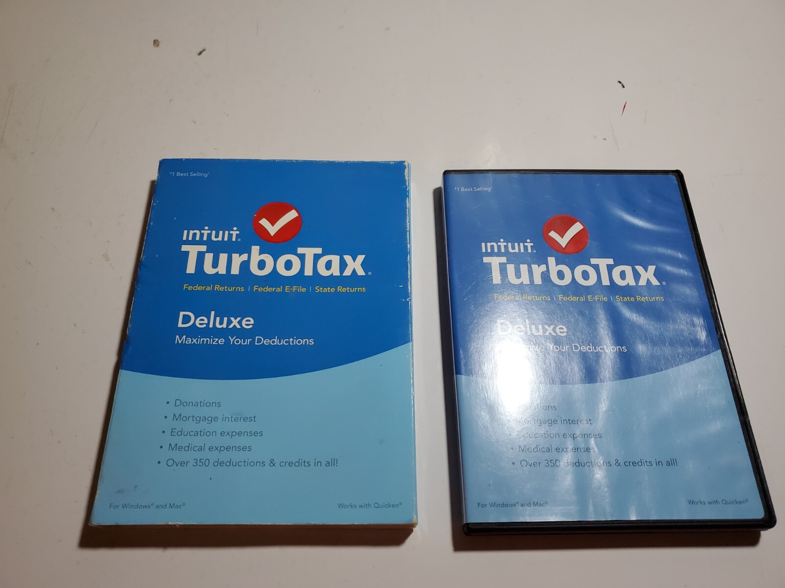 TurboTax Deluxe For Tax Year 2015, Maximize Your Deductions (NEW) CD B80