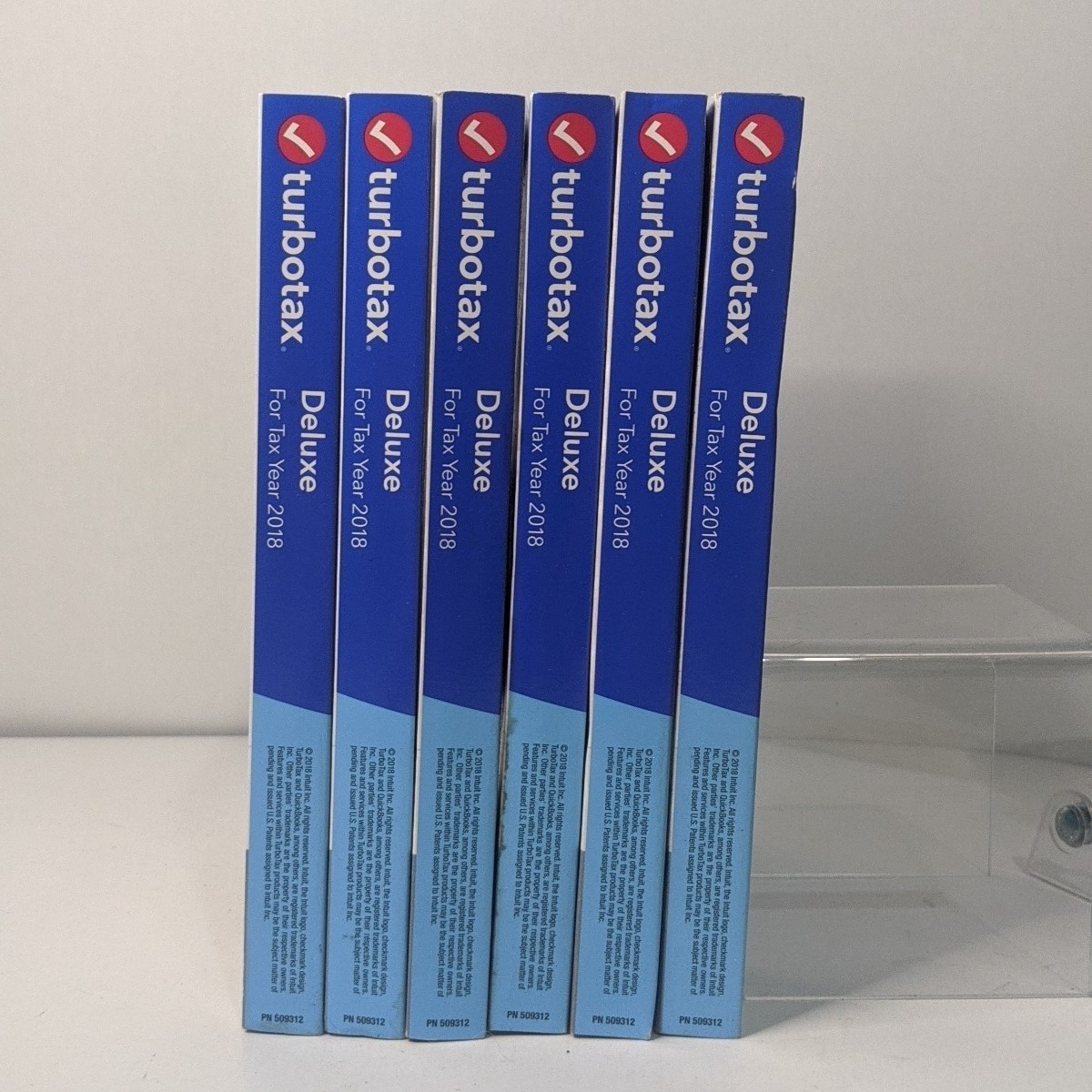 (Lot 6) 2018 TurboTax Deluxe Federal & STATE Turbo Tax SEALED CD DVD Windows/Mac