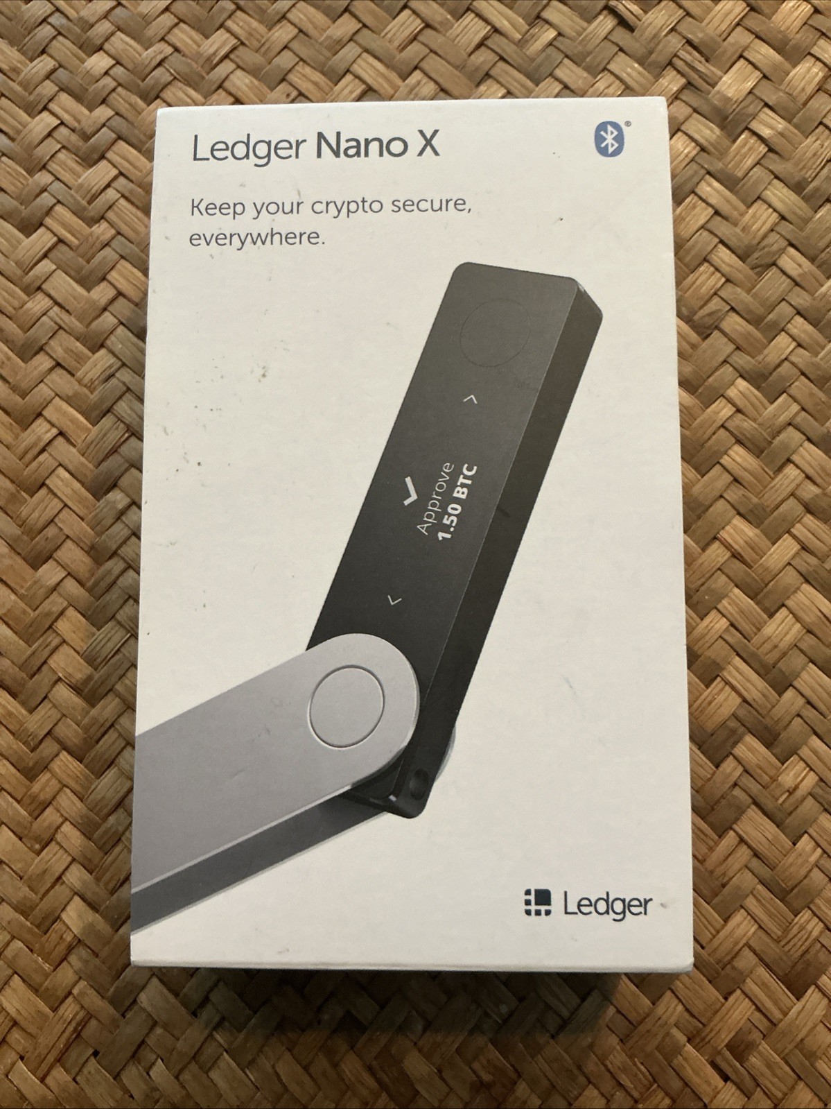 Ledger Nano X (Factory reset with all Accessories)