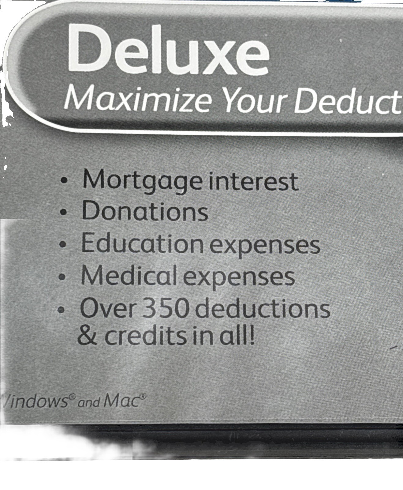 TurboTax Deluxe For Tax Year 2010 Federal and State Includes Federal E-File