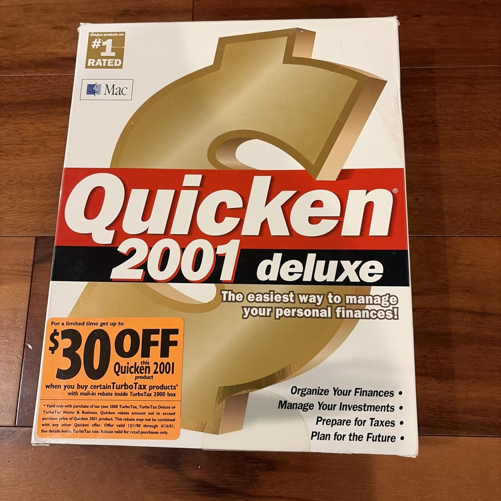 Quicken 2001 Home and Business For Windows 95/98/2000