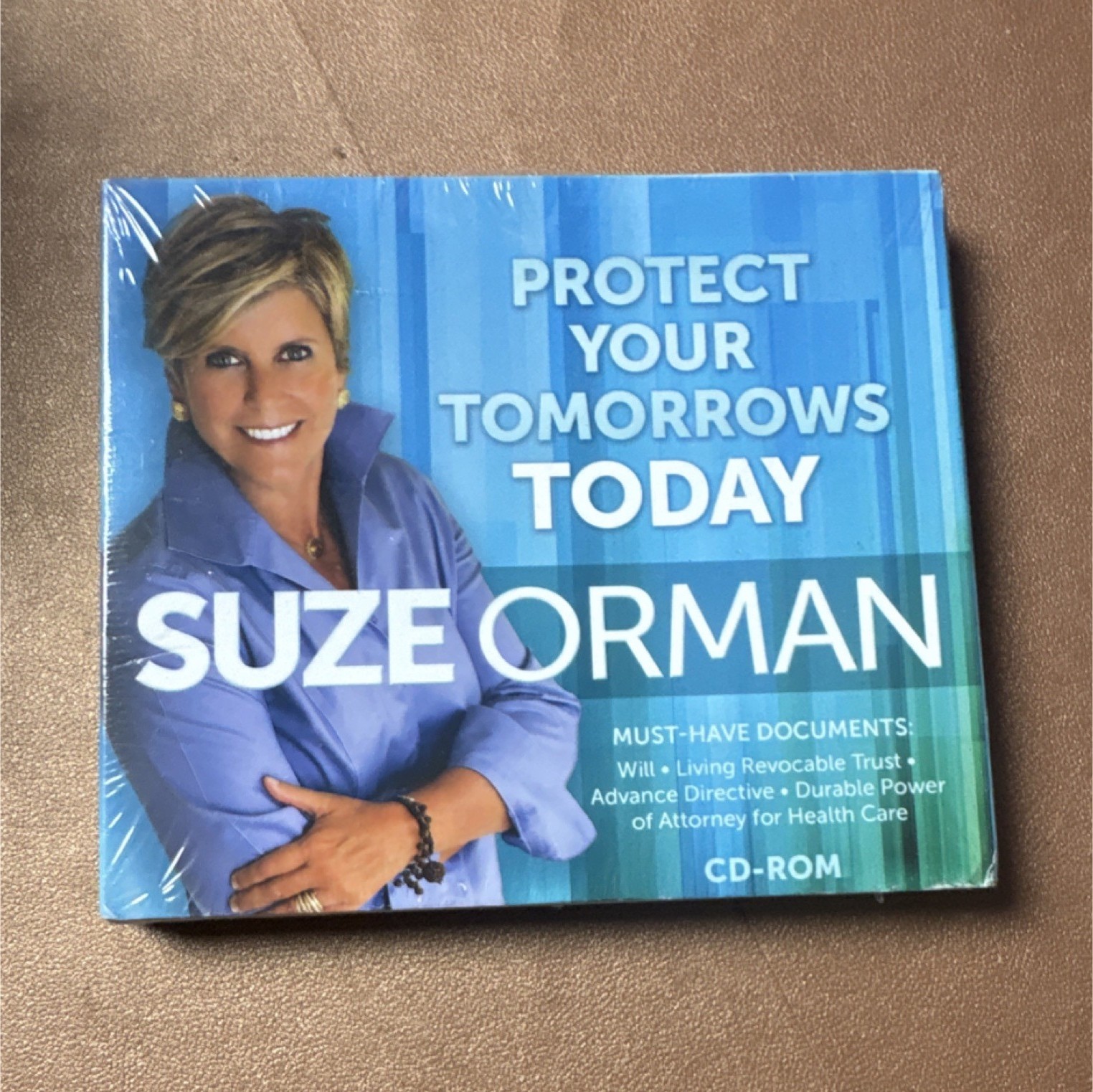 Suze Orman Protect Your Tomorrows Today Home Legal CD-ROM Personal Finance Tool