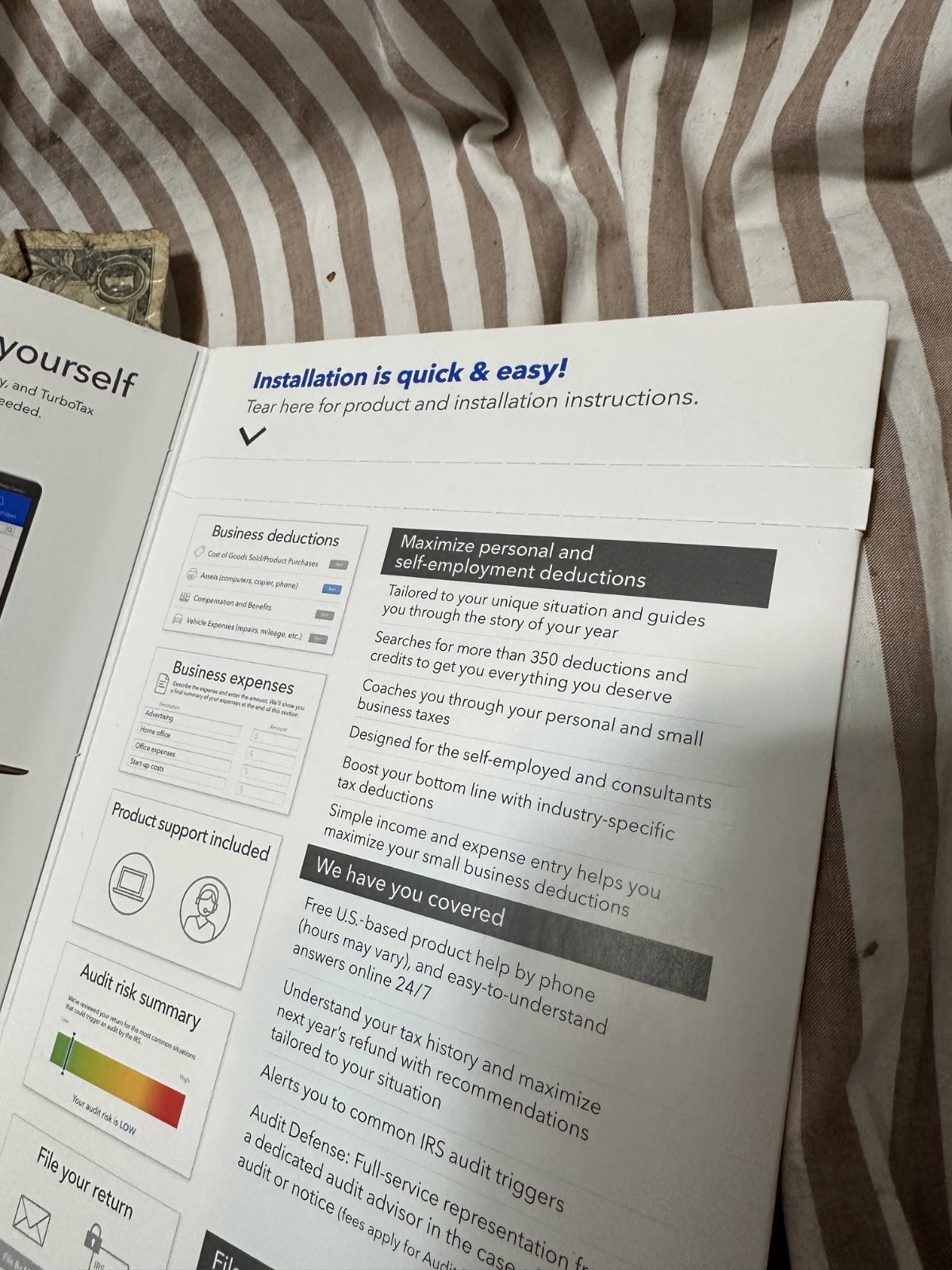NEW TurboTax Home & Business 2023 Federal + E-file + State for Windows/Mac USA