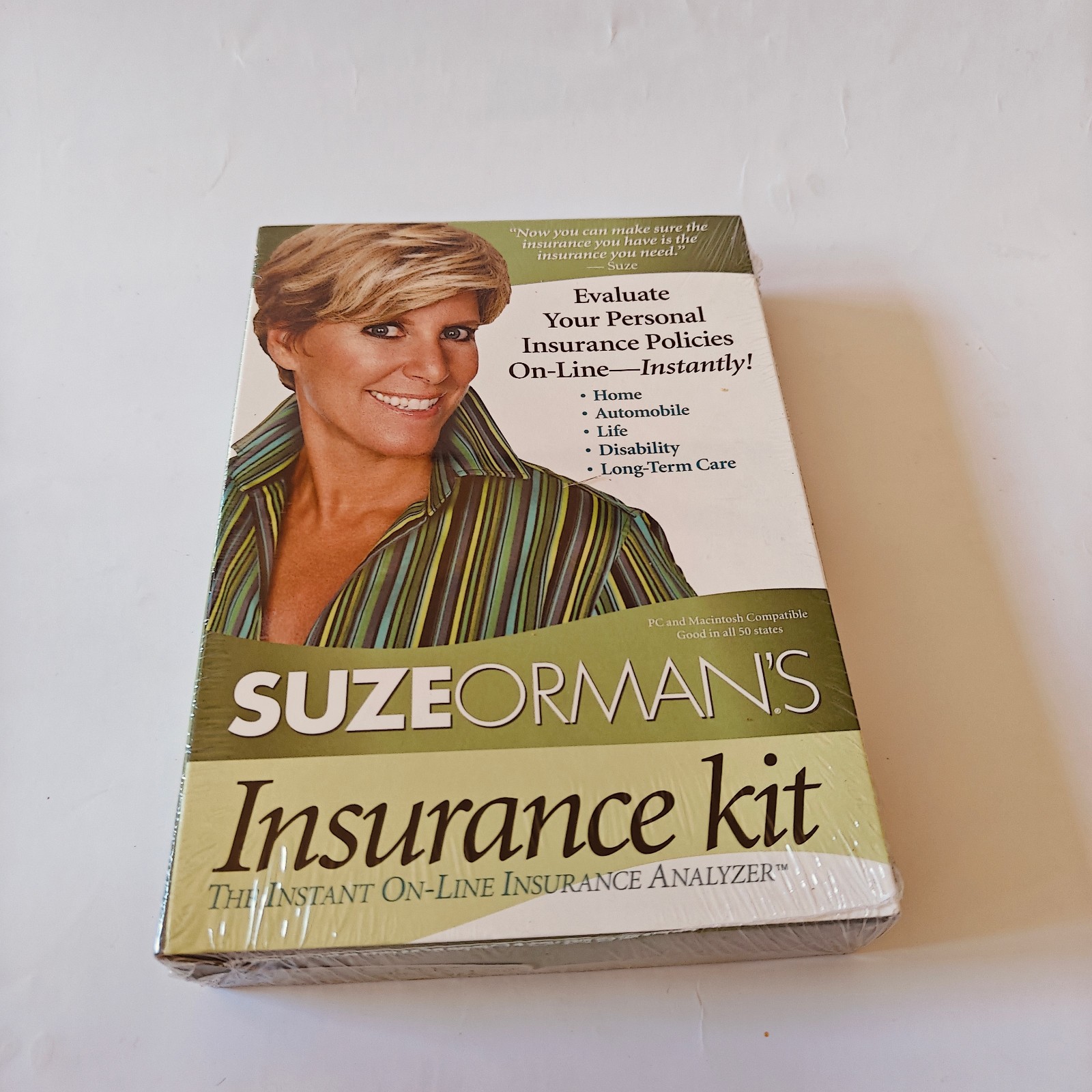 SUZE ORMAN: INSURANCE KIT – ON-LINE INSURANCE ANALYZER PC CD-ROM, WIN XP/2000