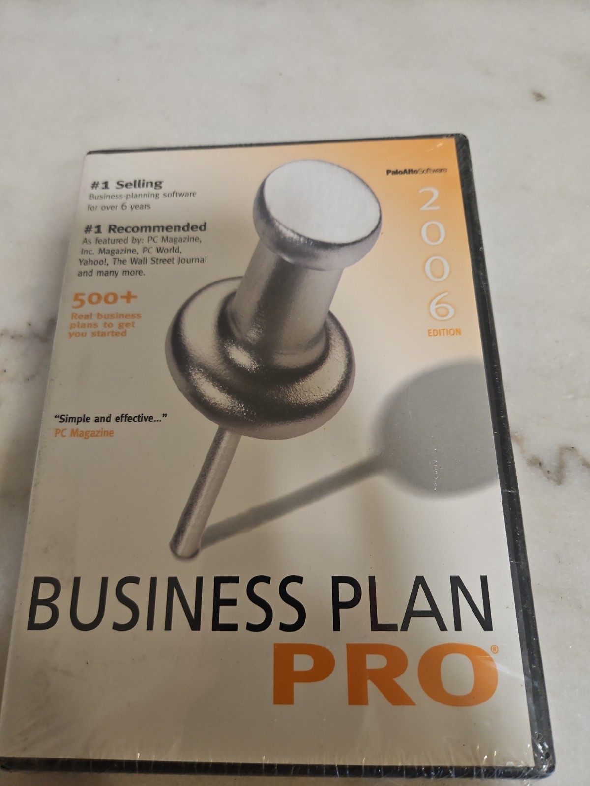 Business Plan Pro 2006 Palo Alto Software PA-242 new sealed B25
