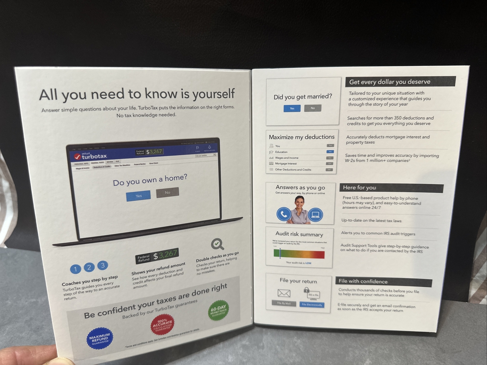 TurboTax DELUXE 2020 Federal Return Efile CD Physical Disc Windows Mac -No State