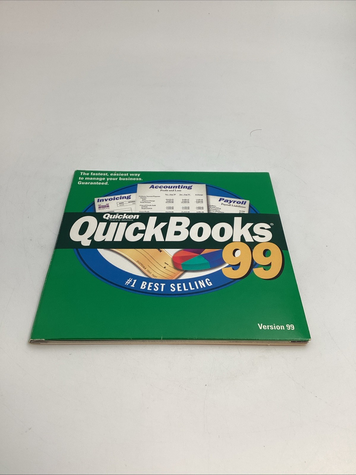 Quicken Financial Solutions Intuit QuickBooks 99 Accounting Software Windows