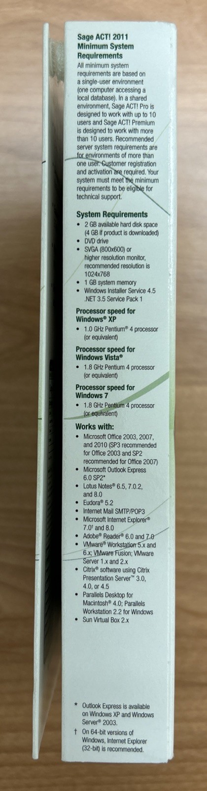 SAGE ACT Pro 2011 Accounting Software #1 Best Selling Customer Manager