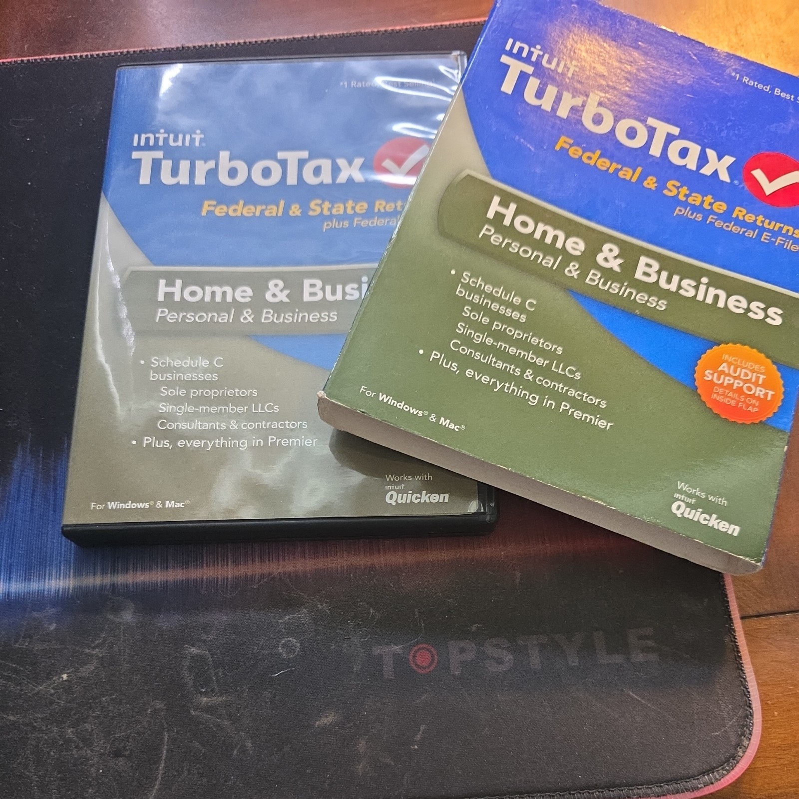 2013 TurboTax Home & Business federal e-file & state tax return for PC & Mac CD