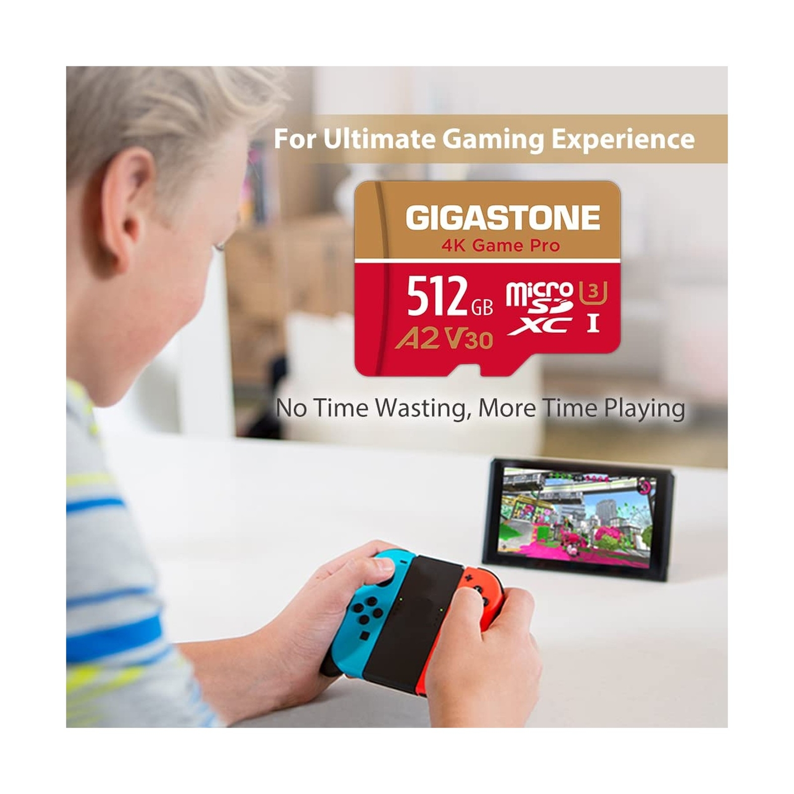 [5-Yrs Free Data Recovery]Gigastone 512GB Micro SD Card 2-Pack, 4K Game Pro, …