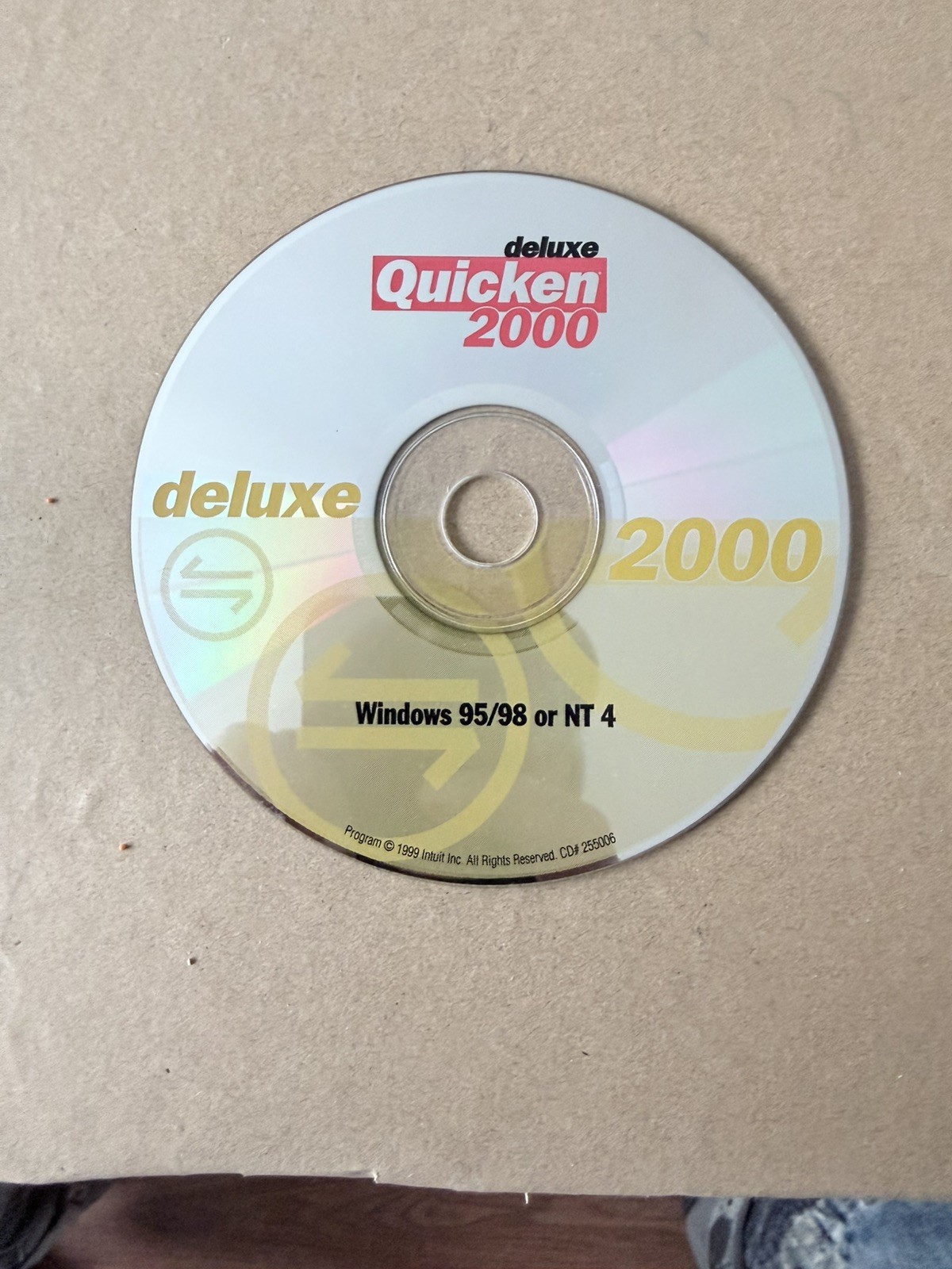 Suite Quicken Deluxe 2000 for Windows 95/98/NT Vintage Software