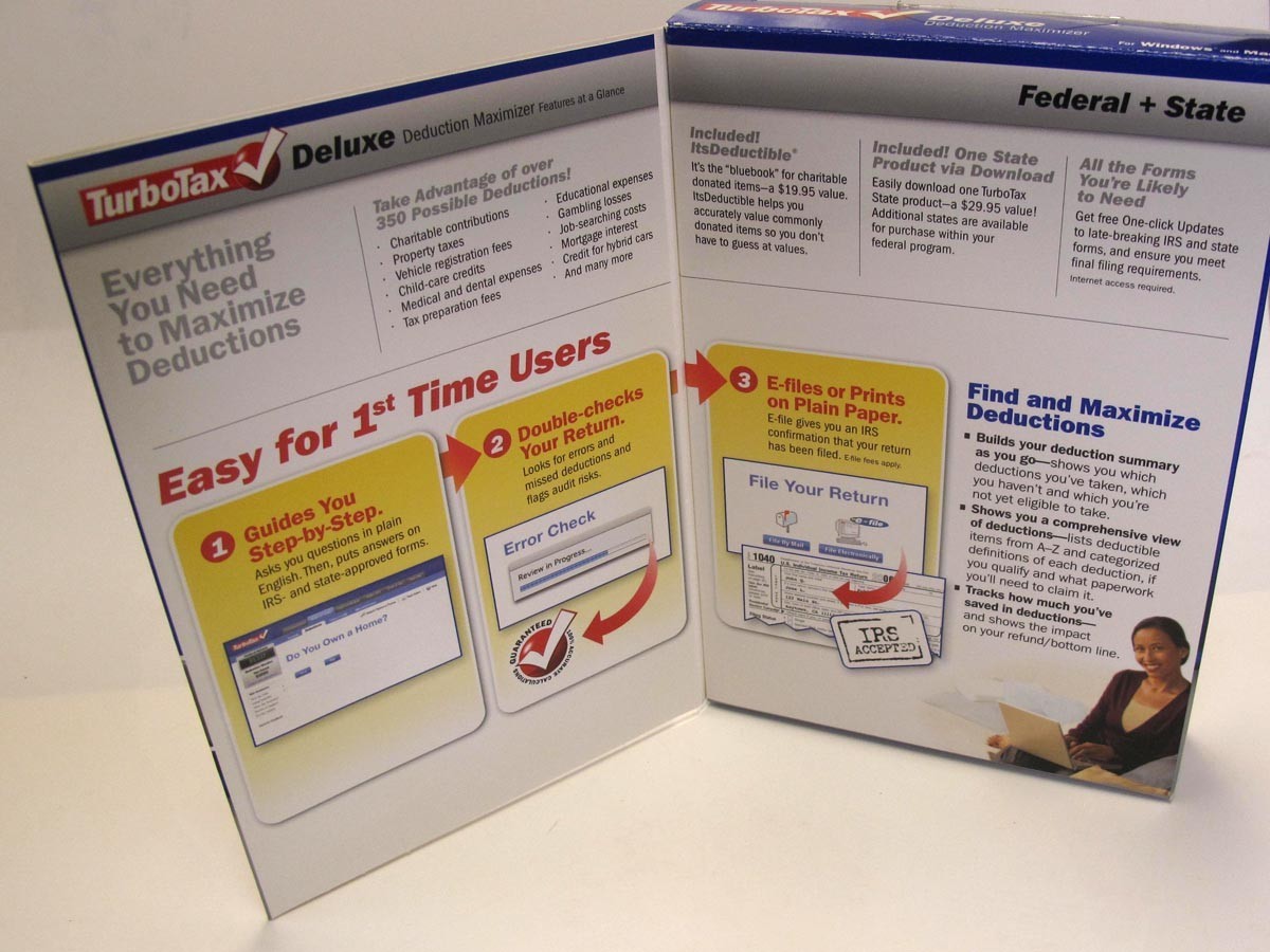 Turbotax 2006 Deluxe with state. Turbo tax. Pre-Owned
