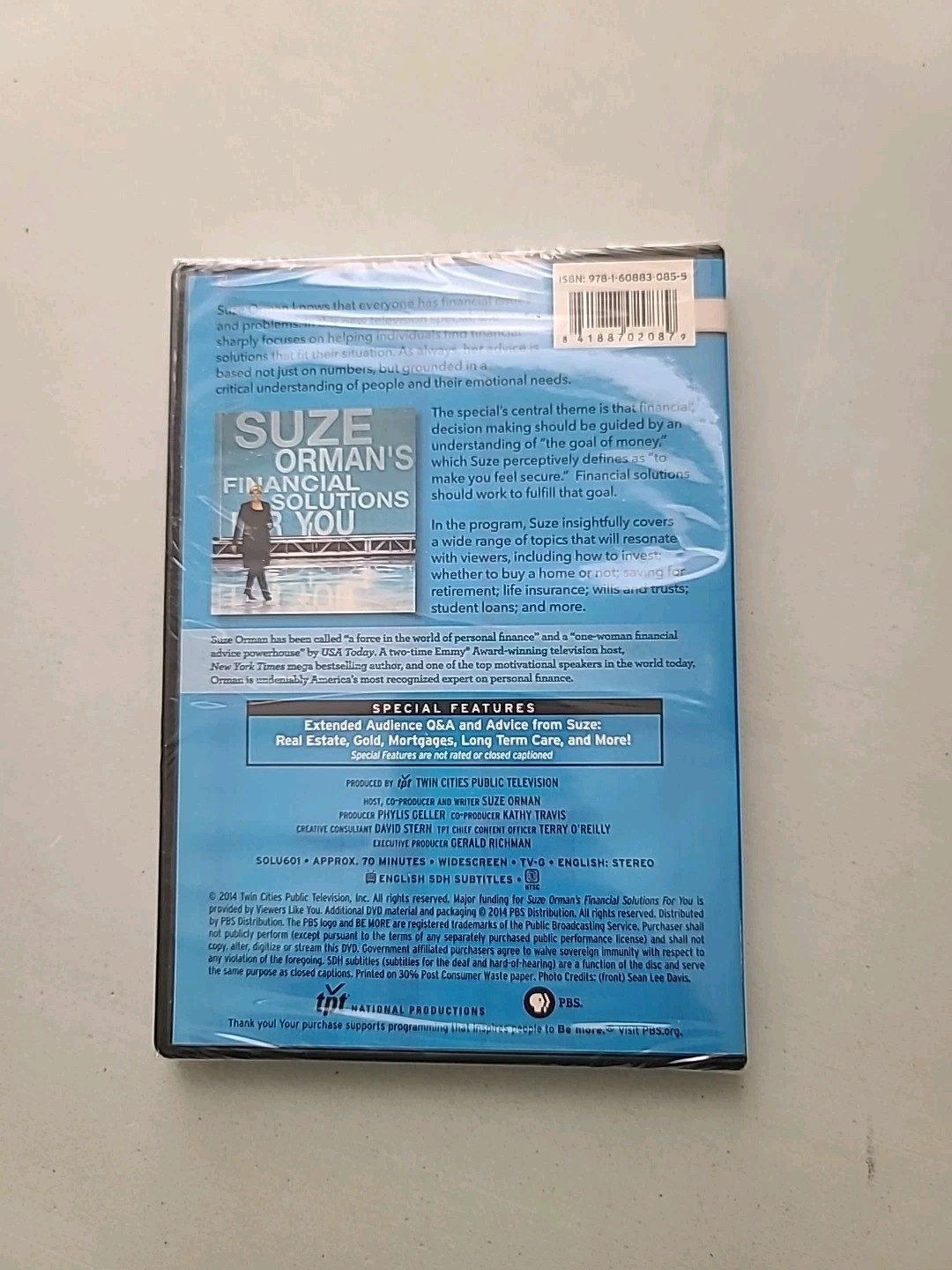 Suze Orman Financial Solutions Media CD, DVD’s, Book Set