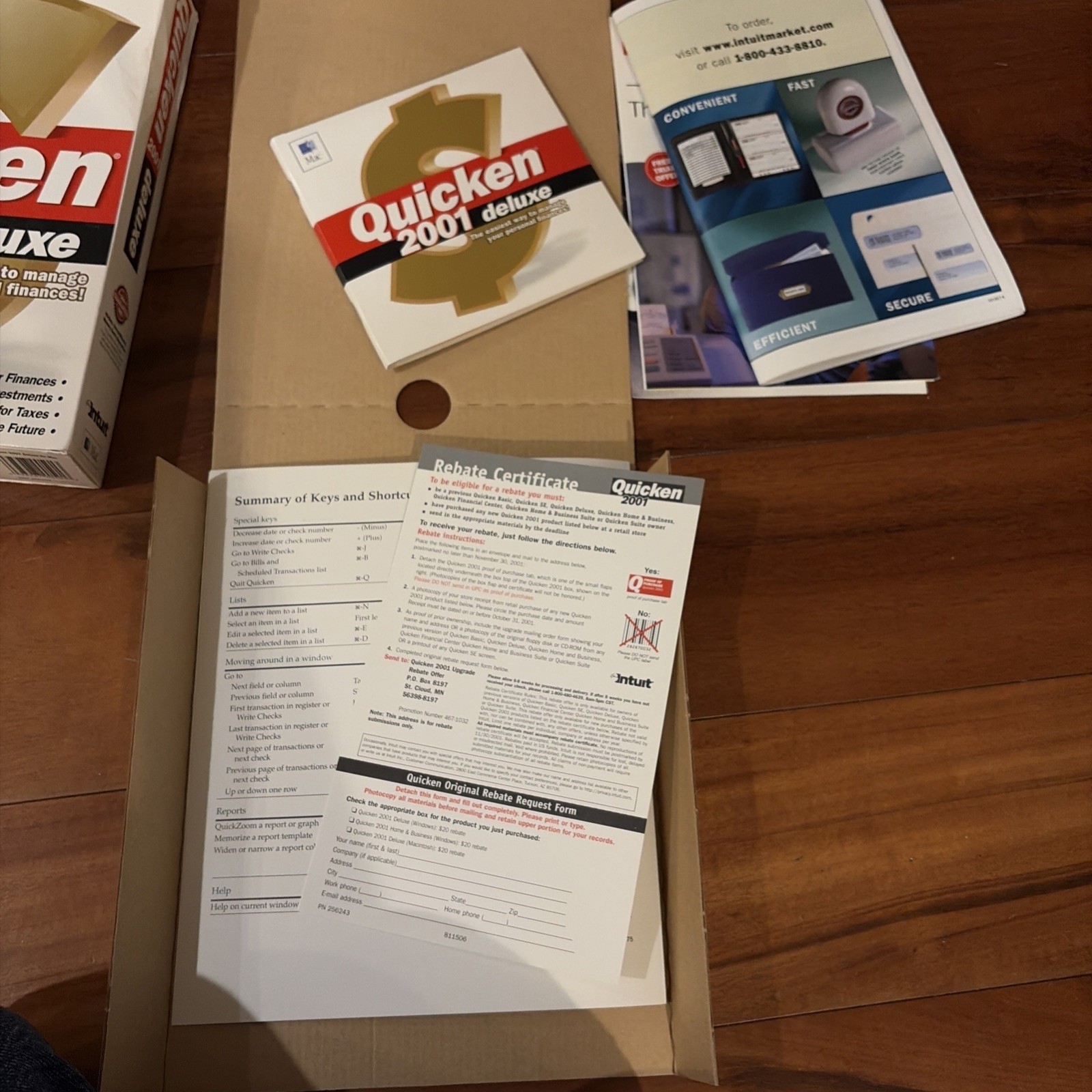 Quicken 2001 Home and Business For Windows 95/98/2000