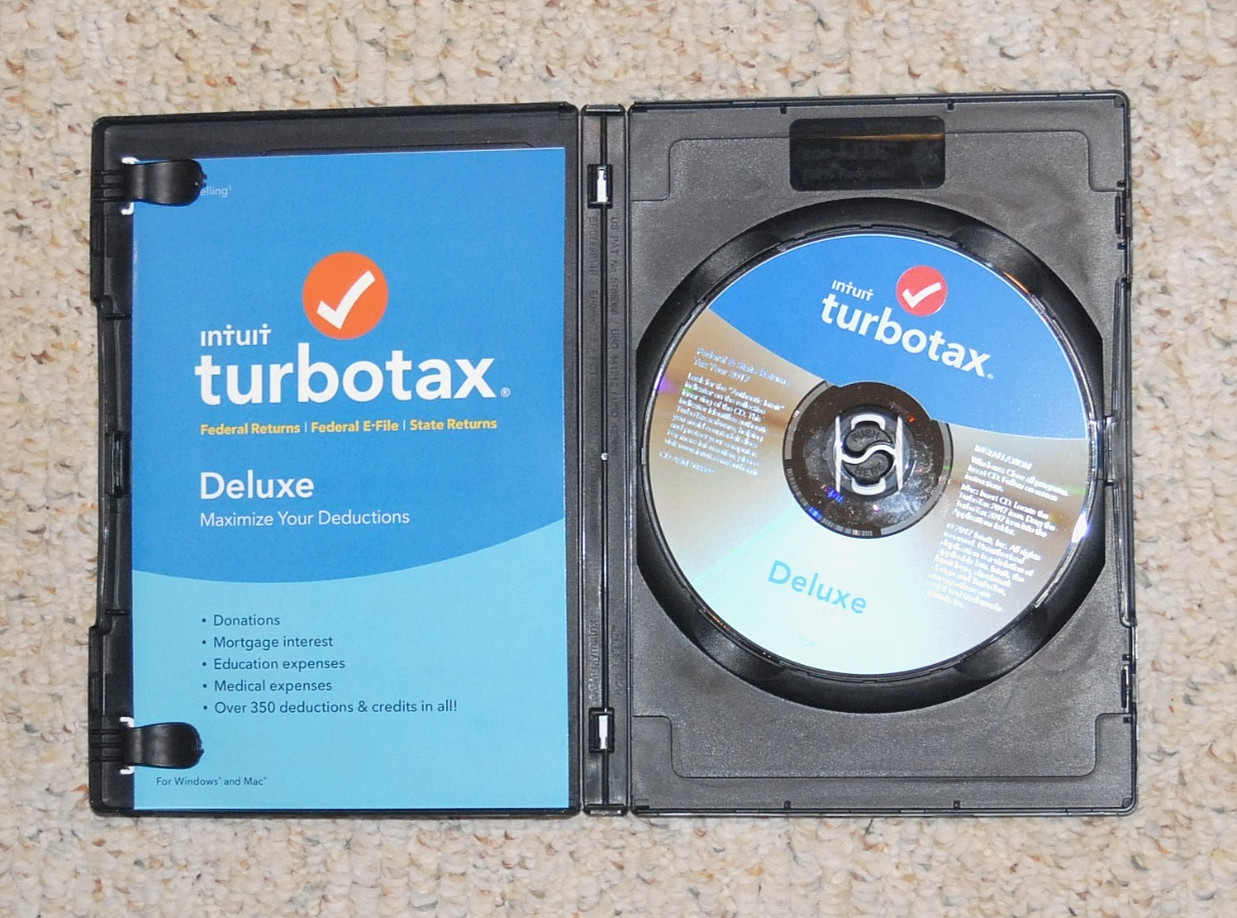 Intuit TurboTax Deluxe 2017, Windows and Mac