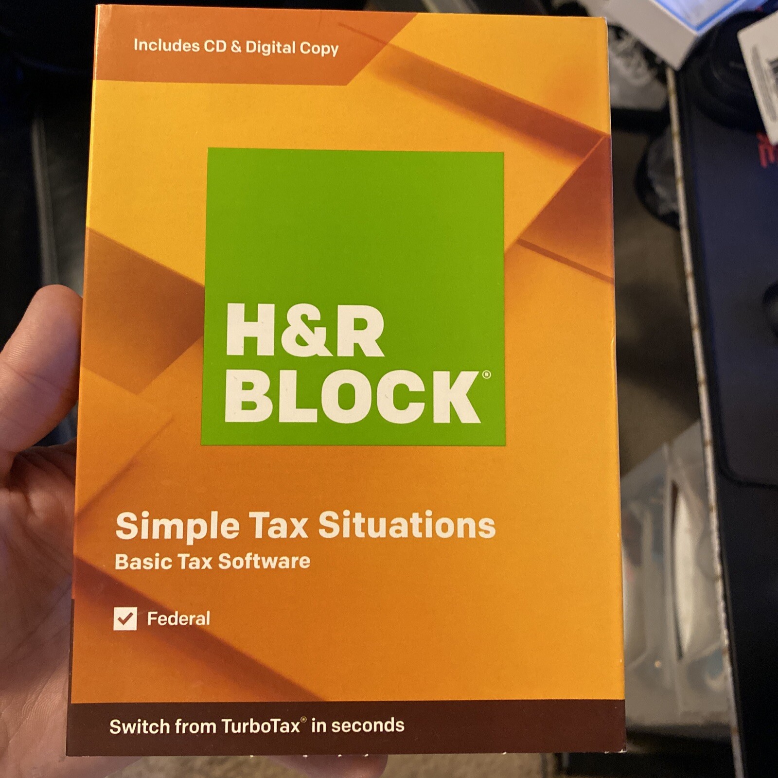 H&R Block Basic Tax Software Mac Windows 2019 – RETAIL PACKAGING